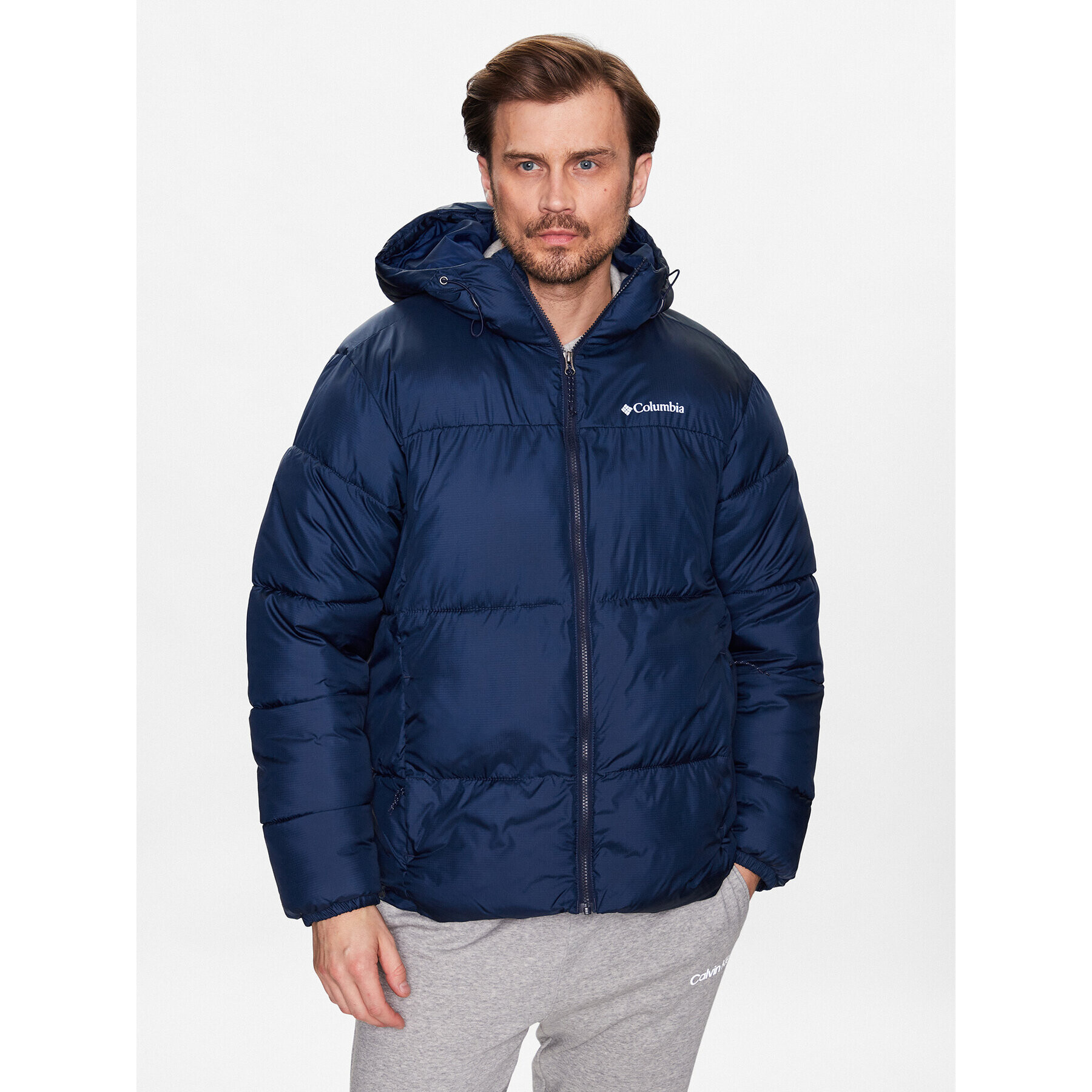 Columbia Пухено яке Puffect 2008413 Тъмносин Regular Fit - Pepit.bg