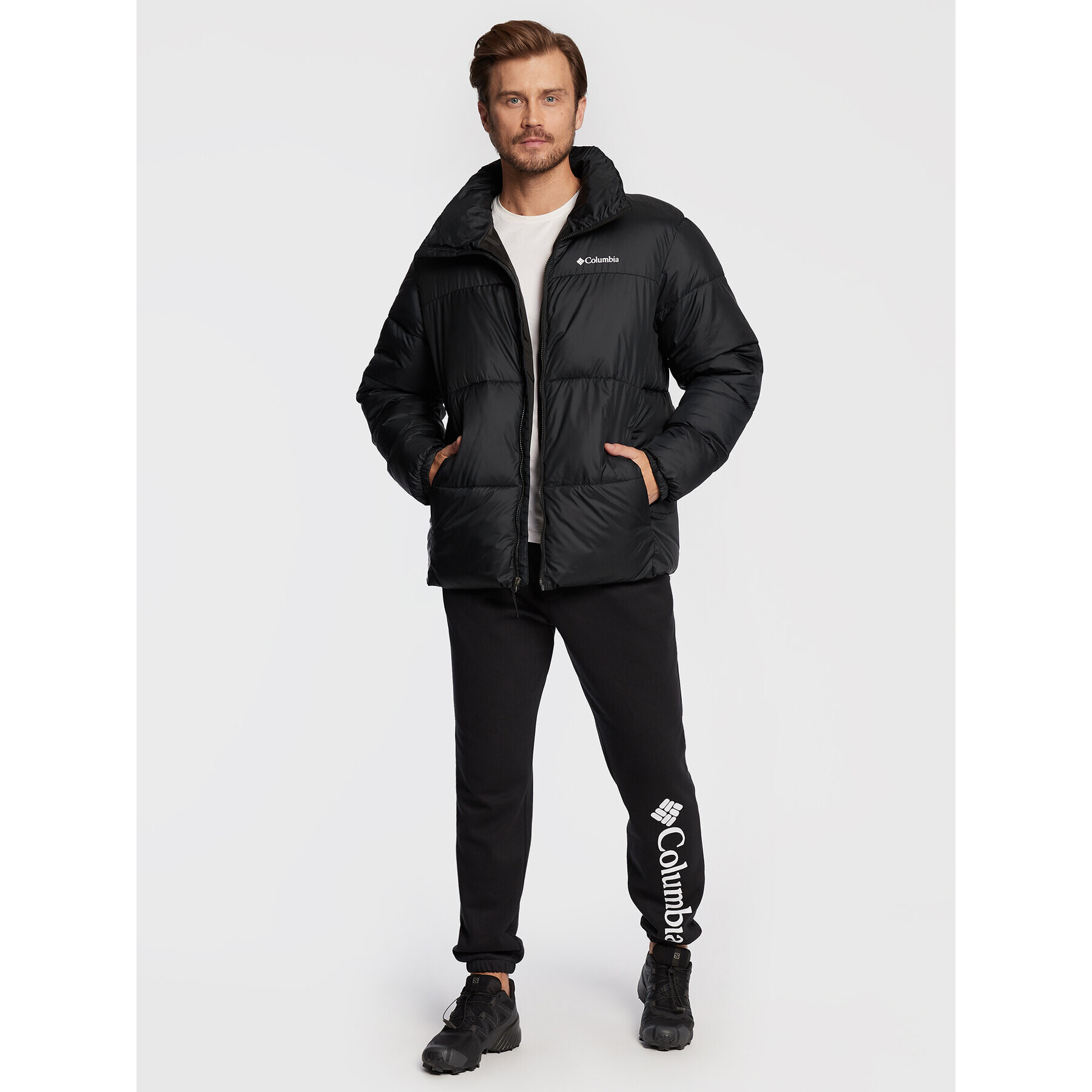Columbia Пухено яке Puffect 2025821 Черен Regular Fit - Pepit.bg