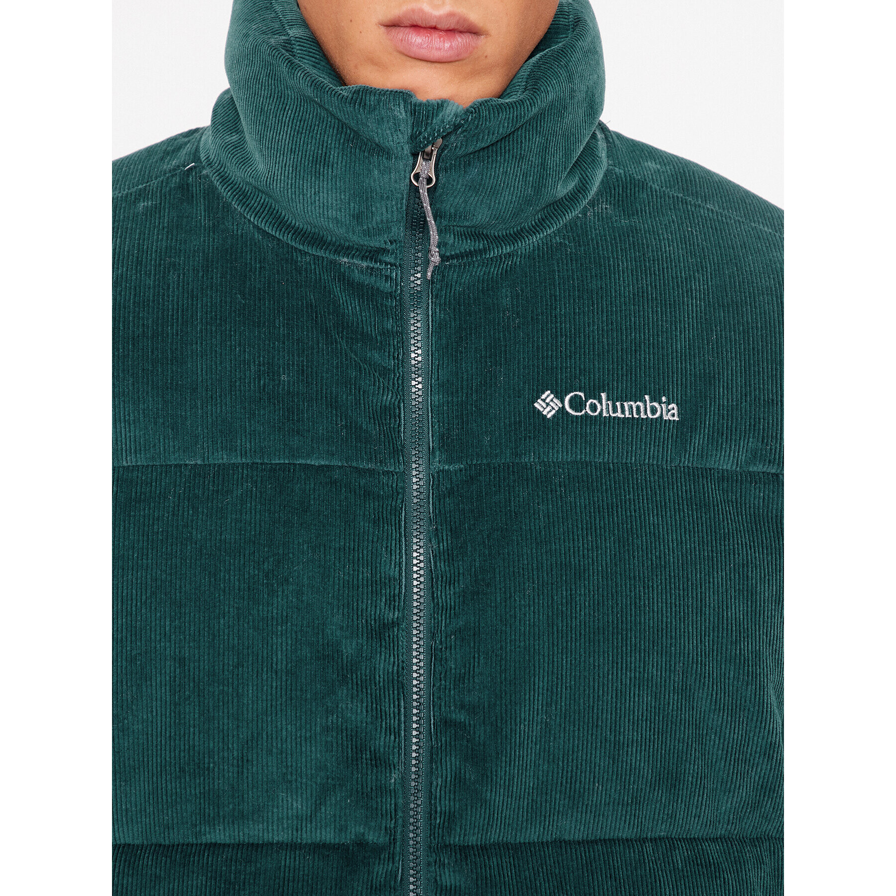 Columbia Пухено яке Puffect™ Corduroy Jacket Син Regular Fit - Pepit.bg