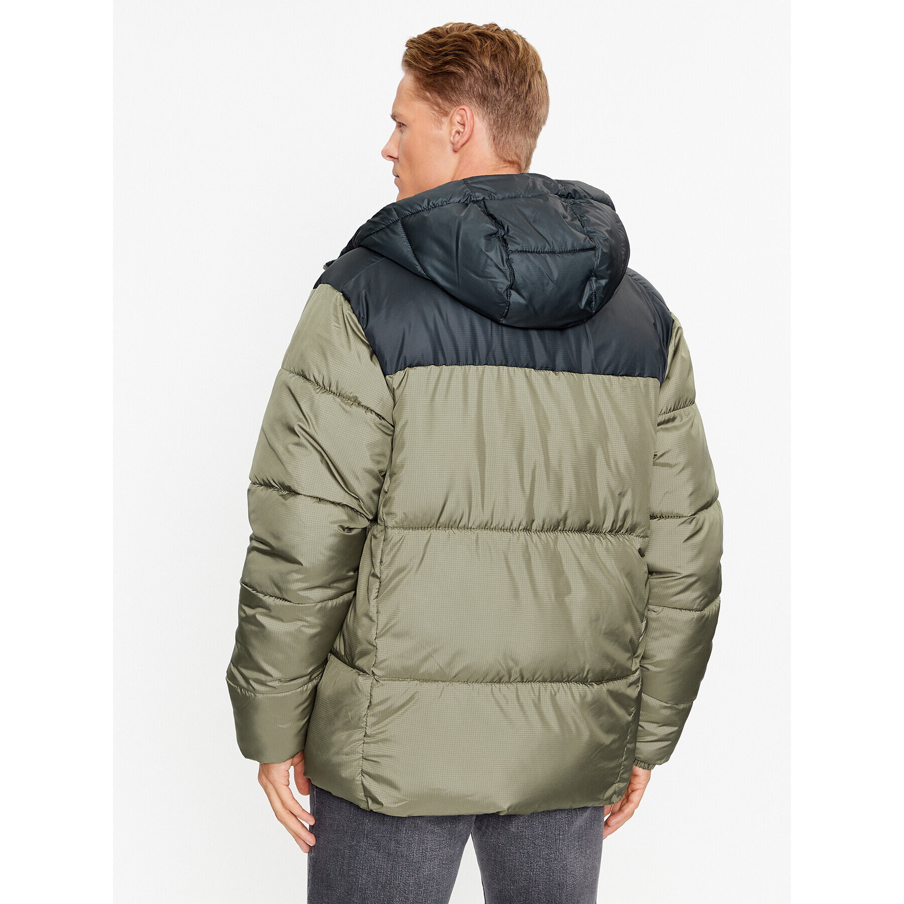 Columbia Пухено яке Puffect™ Hooded Jacket Зелен Regular Fit - Pepit.bg