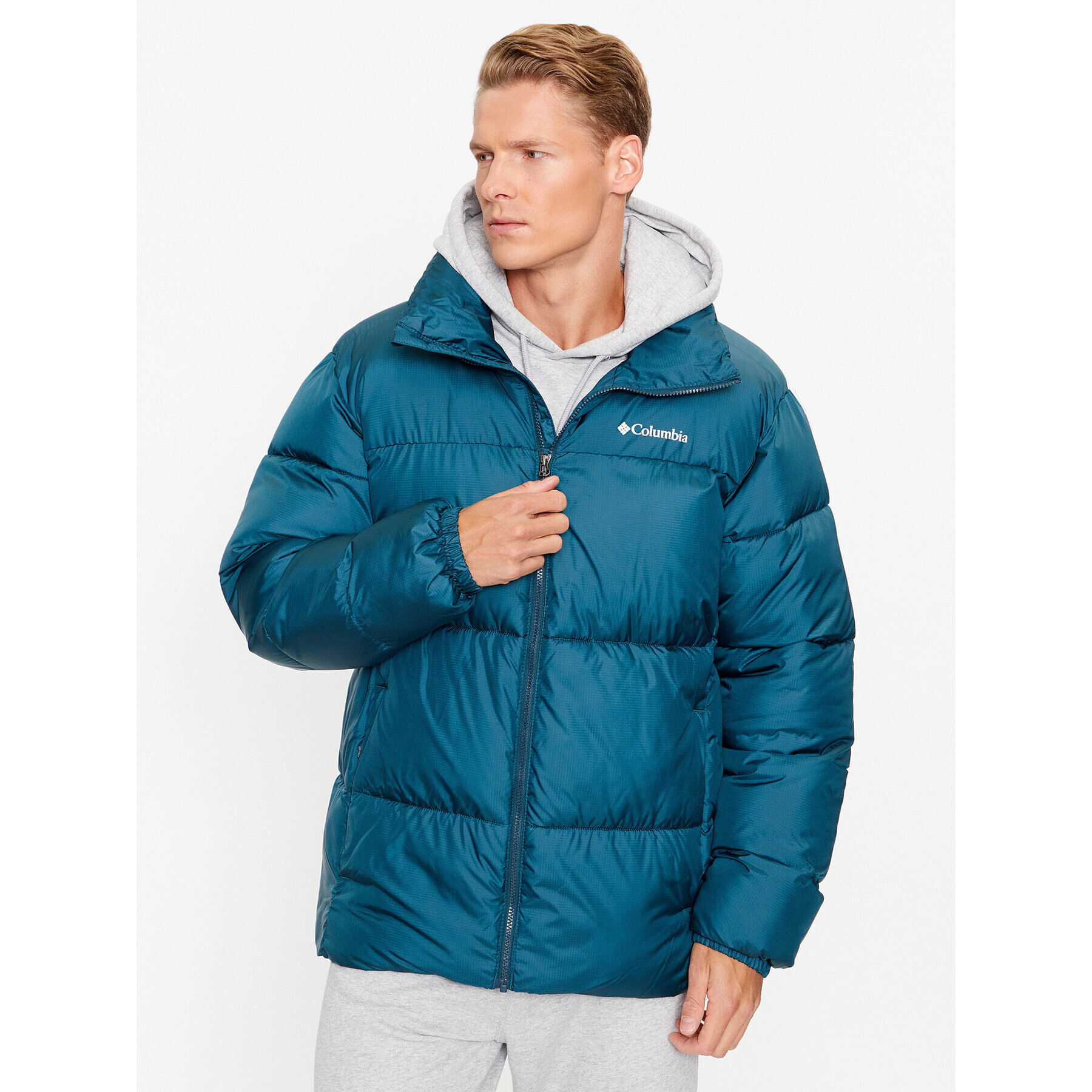 Columbia Пухено яке Puffect™ II Jacket Син Regular Fit - Pepit.bg