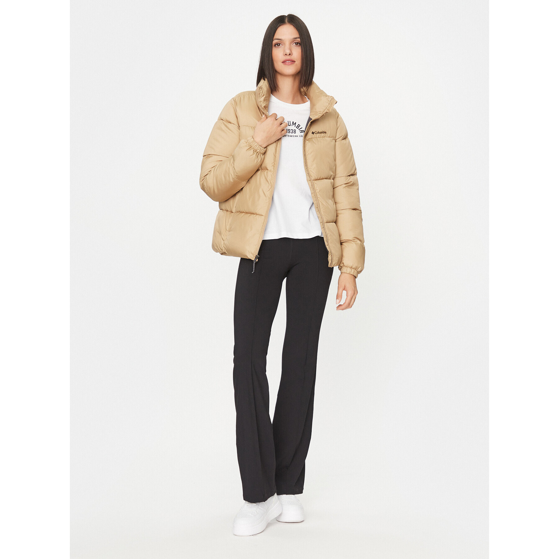 Columbia Пухено яке Puffect™ Jacket Кафяв Regular Fit - Pepit.bg