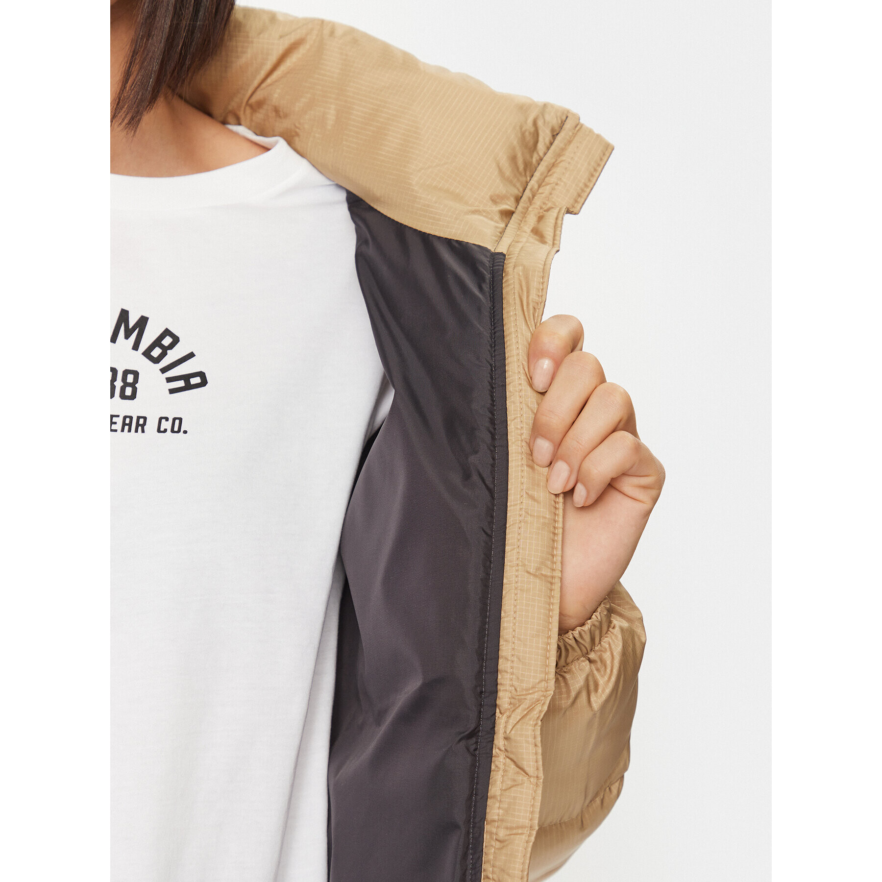 Columbia Пухено яке Puffect™ Jacket Кафяв Regular Fit - Pepit.bg