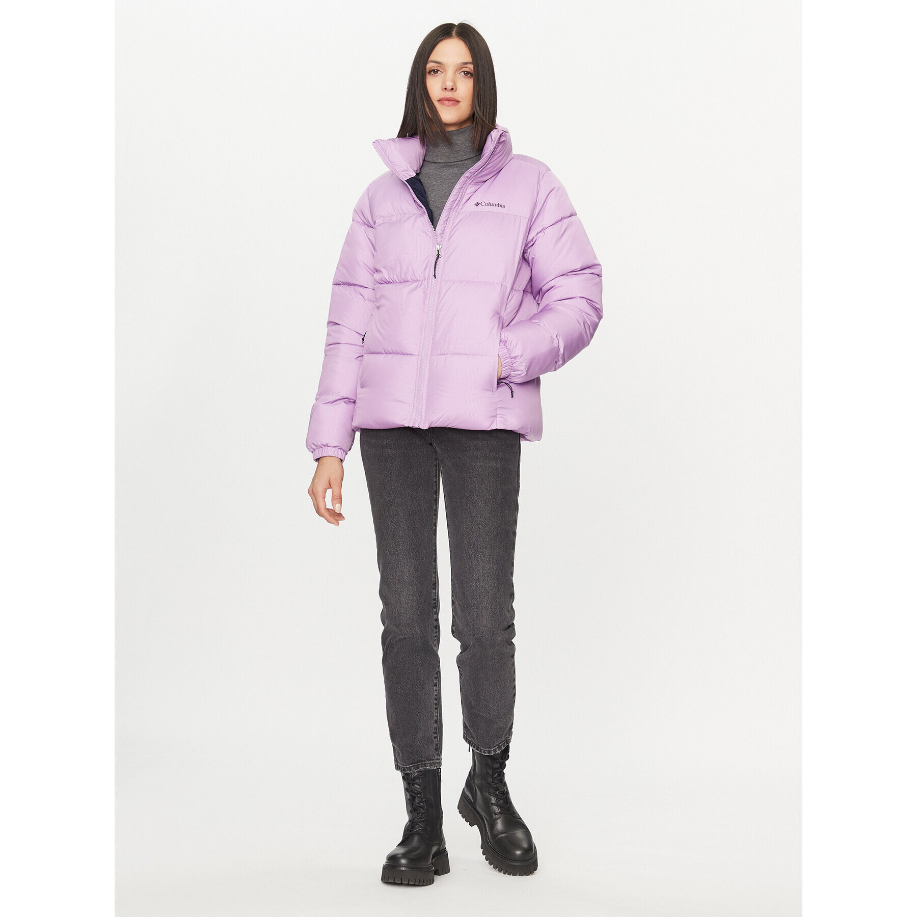 Columbia Пухено яке Puffect™ Jacket Виолетов Regular Fit - Pepit.bg