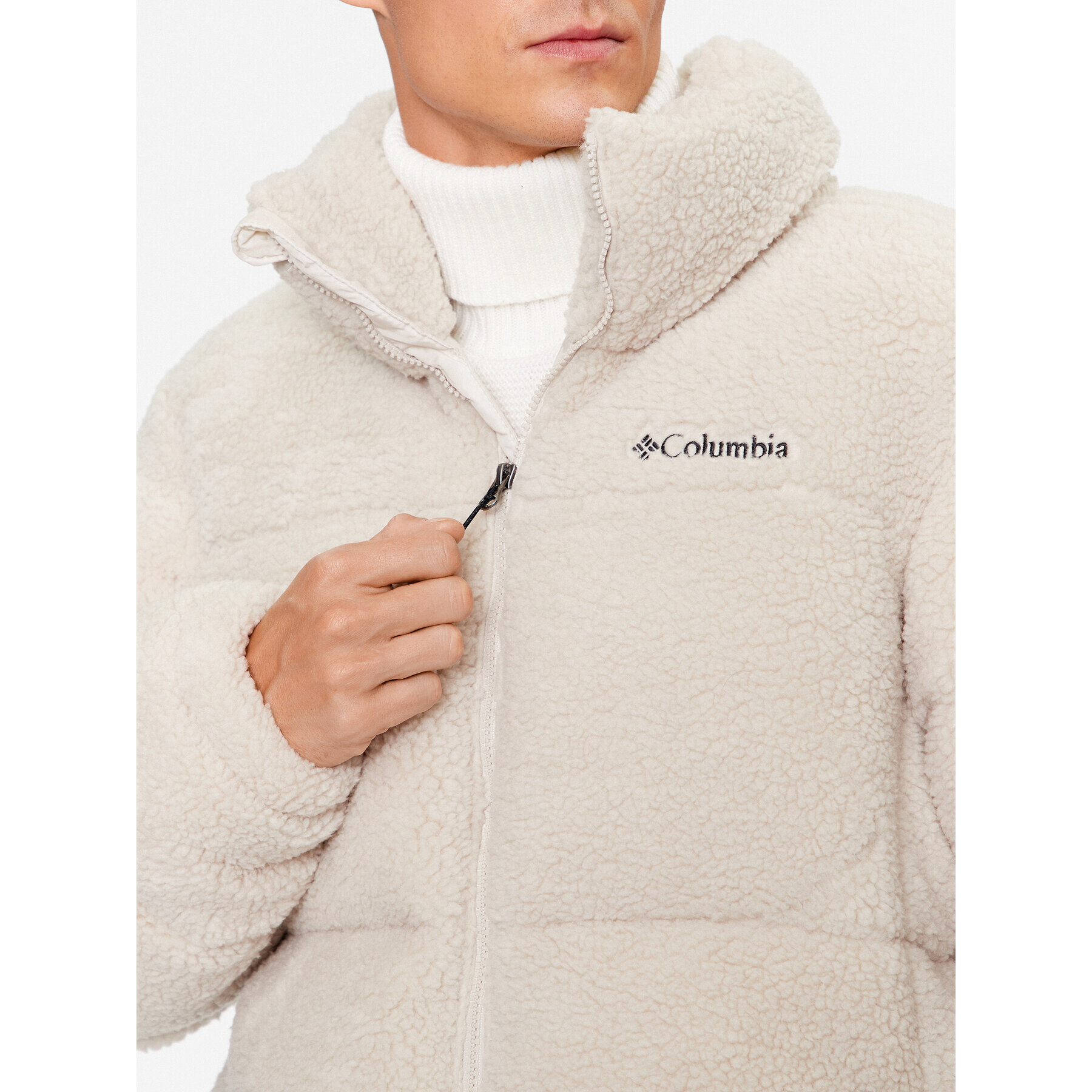 Columbia Пухено яке Puffect™ Sherpa Jacket Кафяв Regular Fit - Pepit.bg