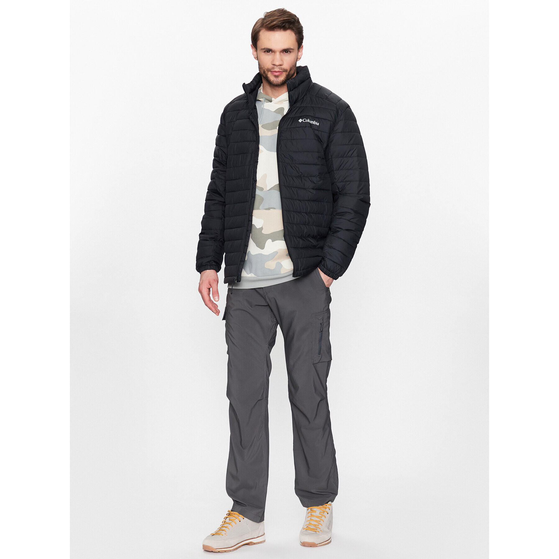 Columbia Пухено яке Silver Falls™ 2034495 Черен Regular Fit - Pepit.bg