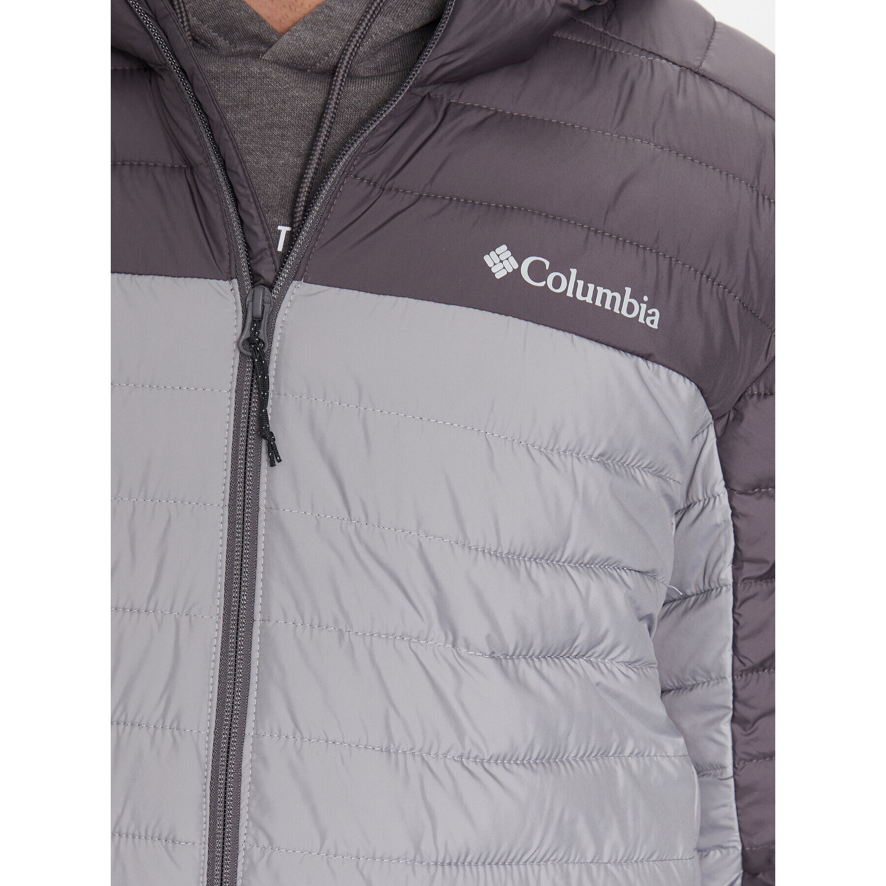 Columbia Пухено яке Silver Falls™ 2034506 Сив Regular Fit - Pepit.bg