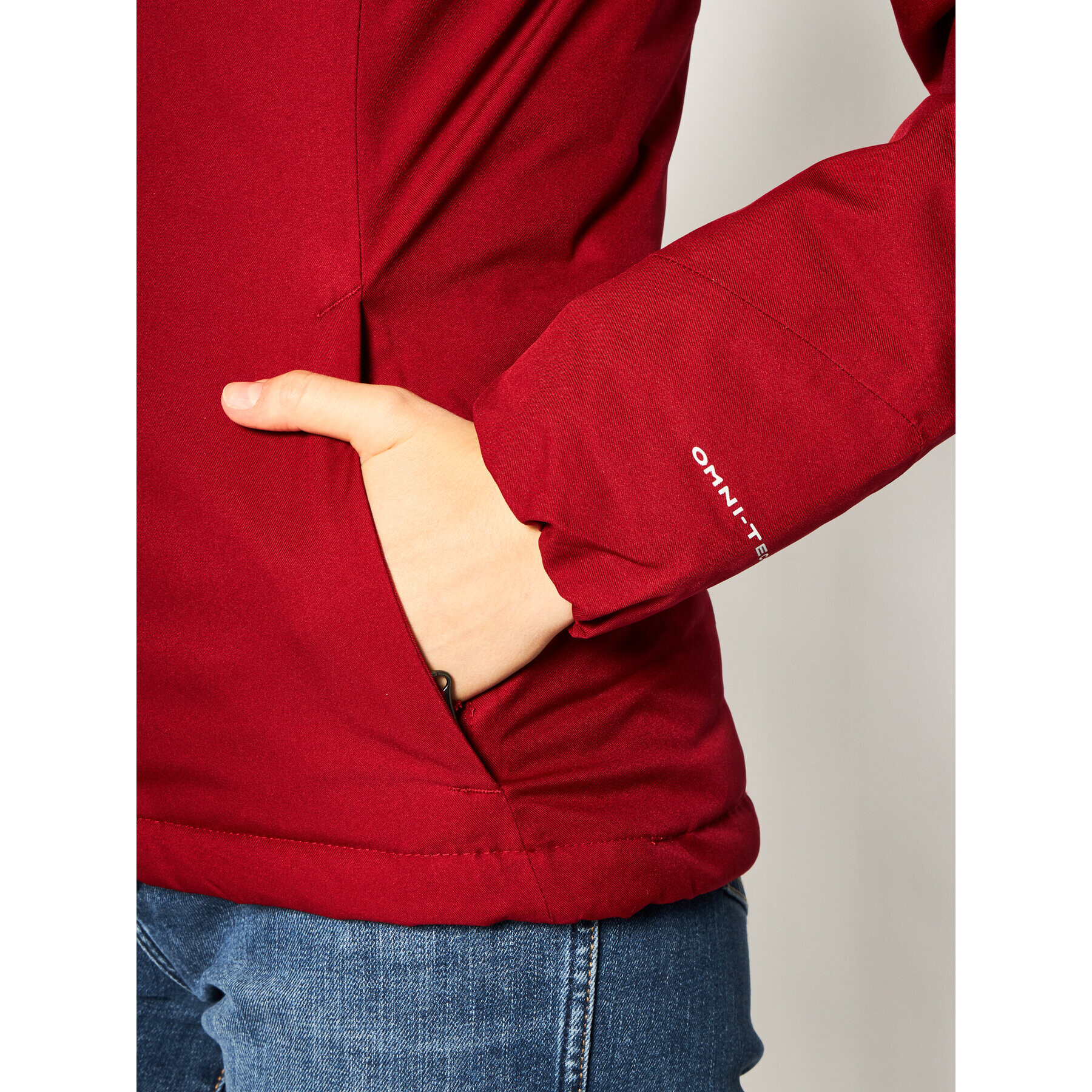 Columbia Пухено яке Windgates 1860322 Червен Regular Fit - Pepit.bg