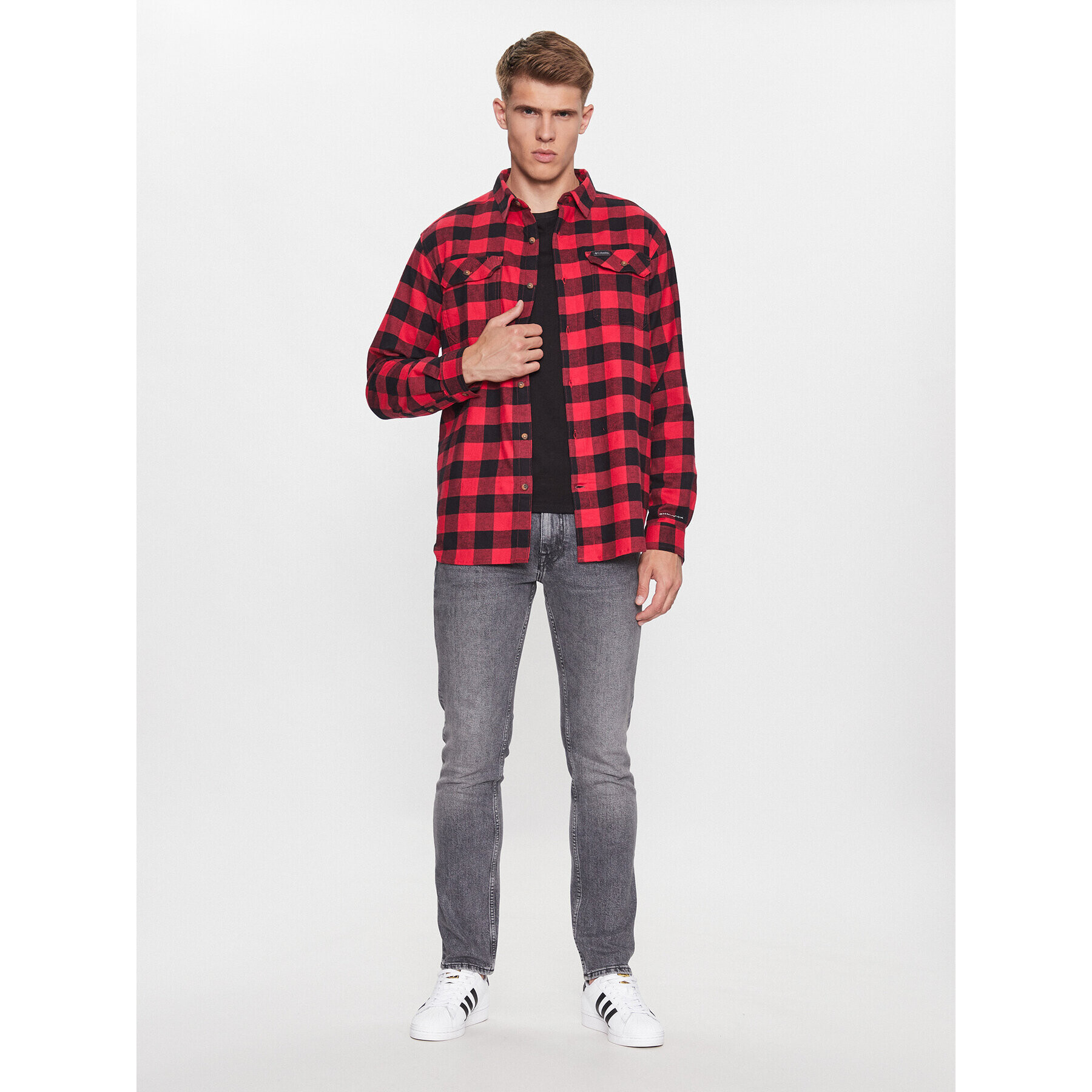 Columbia Риза Flare Gun™ Stretch Flannel Червен Regular Fit - Pepit.bg