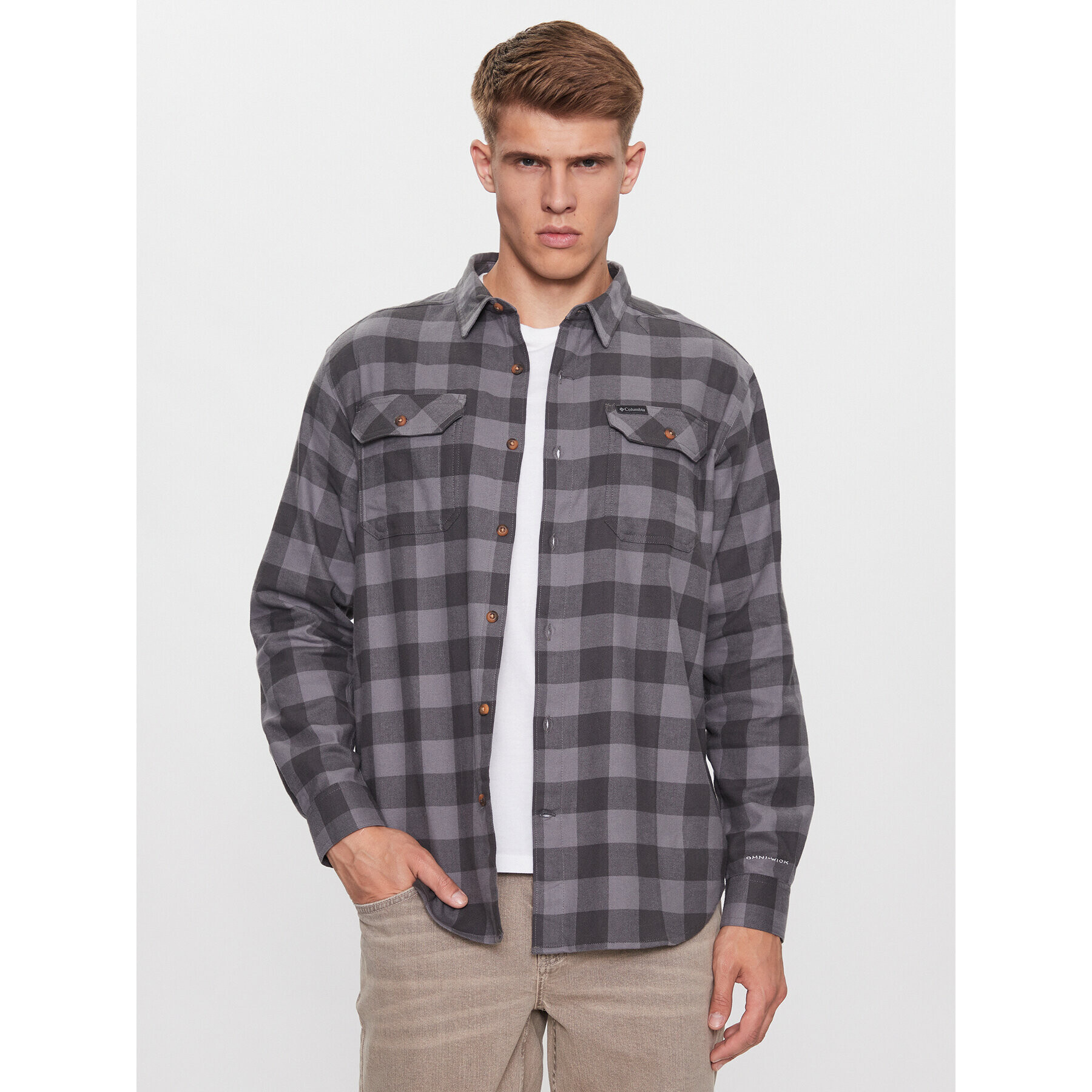Columbia Риза Flare Gun™ Stretch Flannel Сив Regular Fit - Pepit.bg