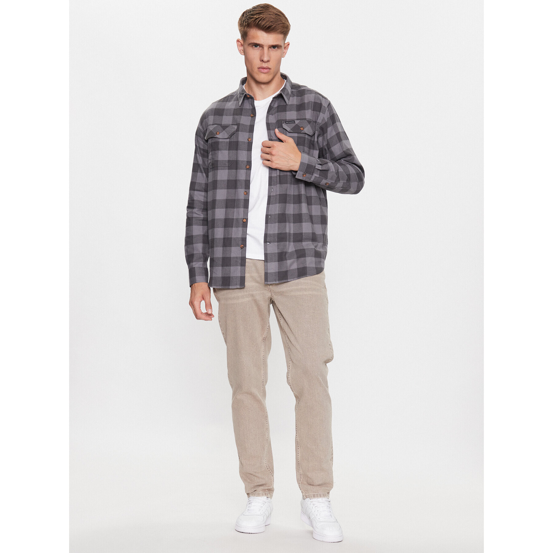 Columbia Риза Flare Gun™ Stretch Flannel Сив Regular Fit - Pepit.bg