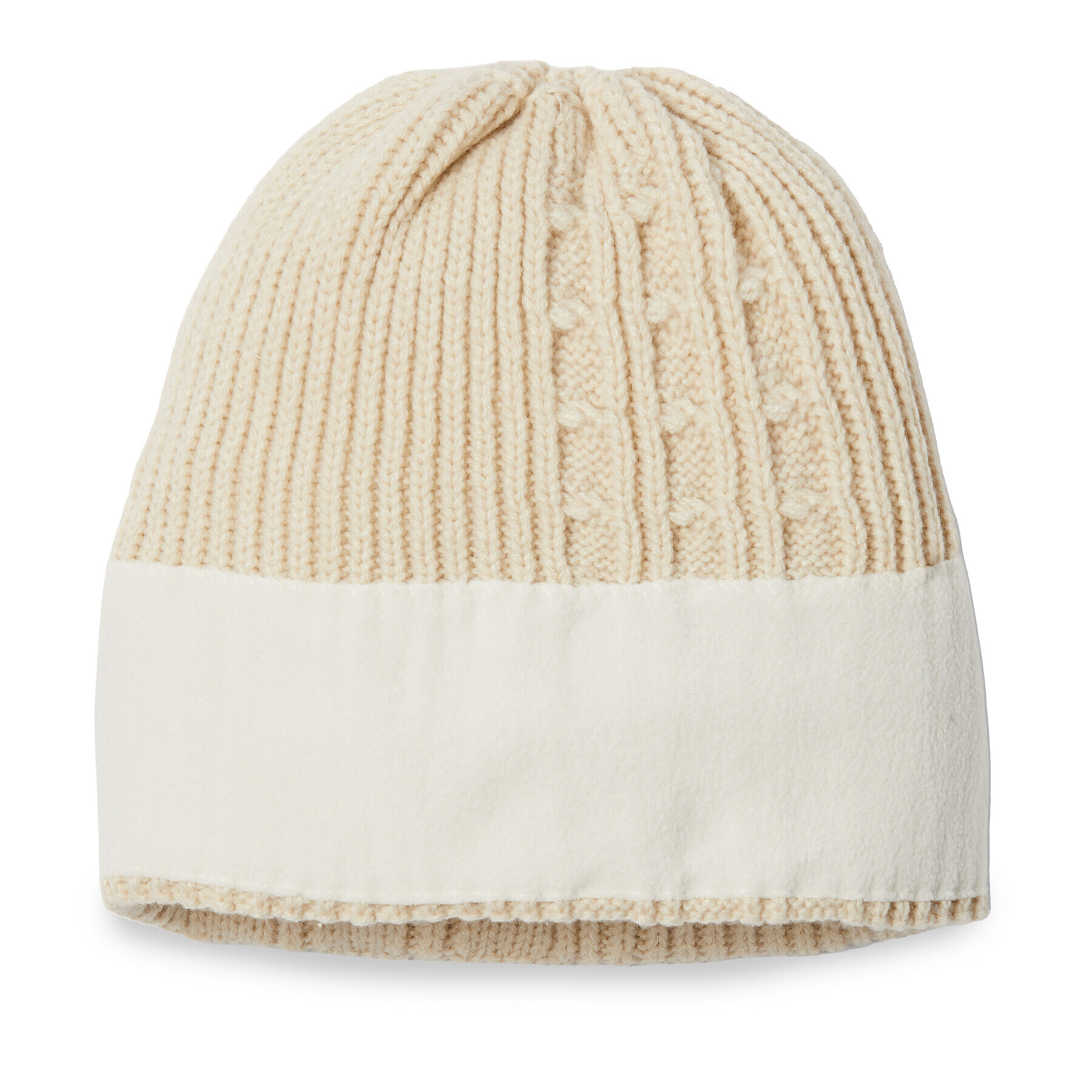 Columbia Шапка Agate Pass™ Cable Knit Beanie Бял - Pepit.bg