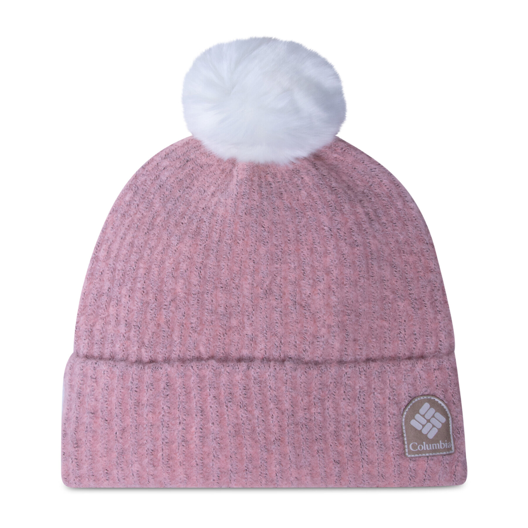 Columbia Шапка Winter Blur Pom Pom Beanie CU0036 Розов - Pepit.bg