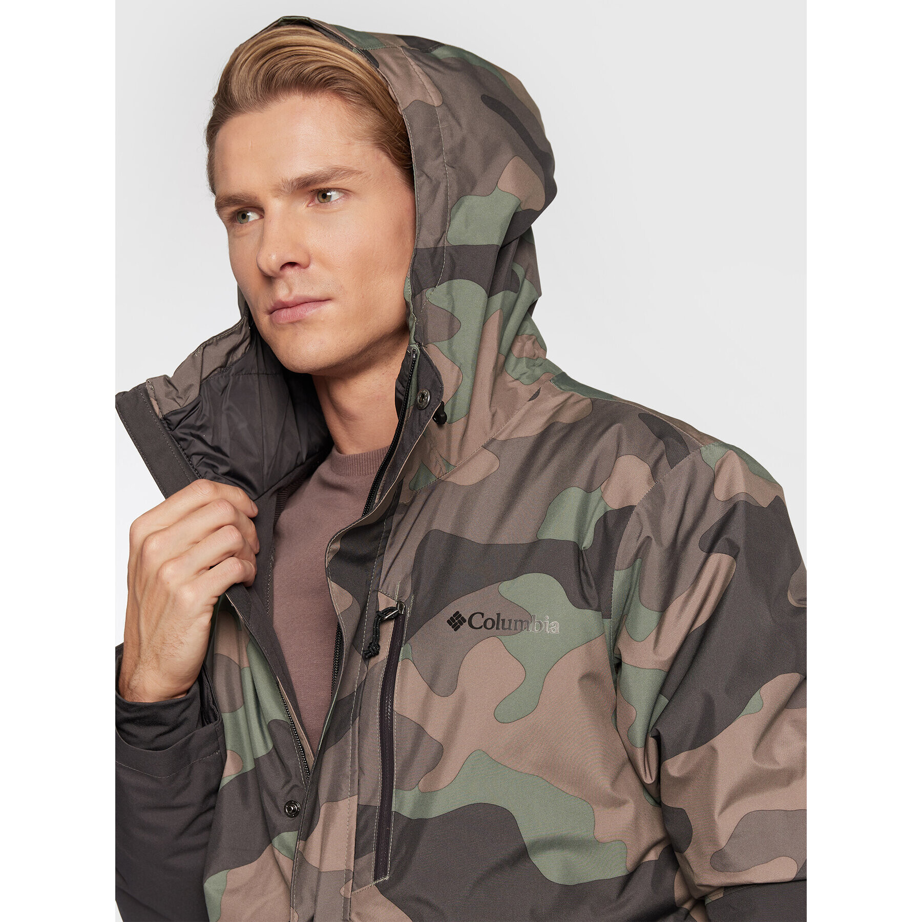 Columbia Скиорско яке Winter District™ 1909871 Зелен Regular Fit - Pepit.bg
