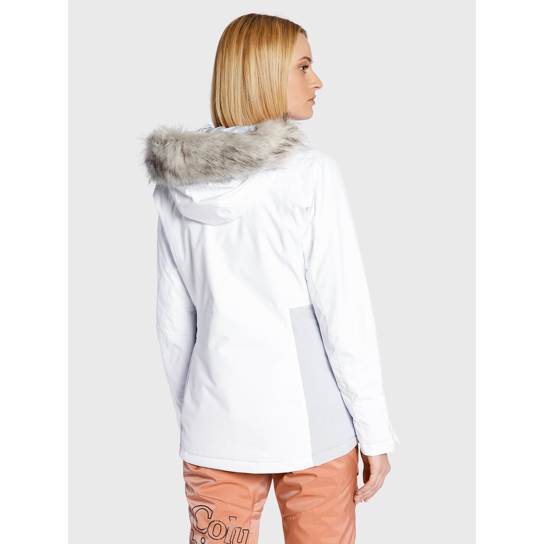 Columbia Скиорско яке Ava Alpine 1910031 Бял Regular Fit - Pepit.bg