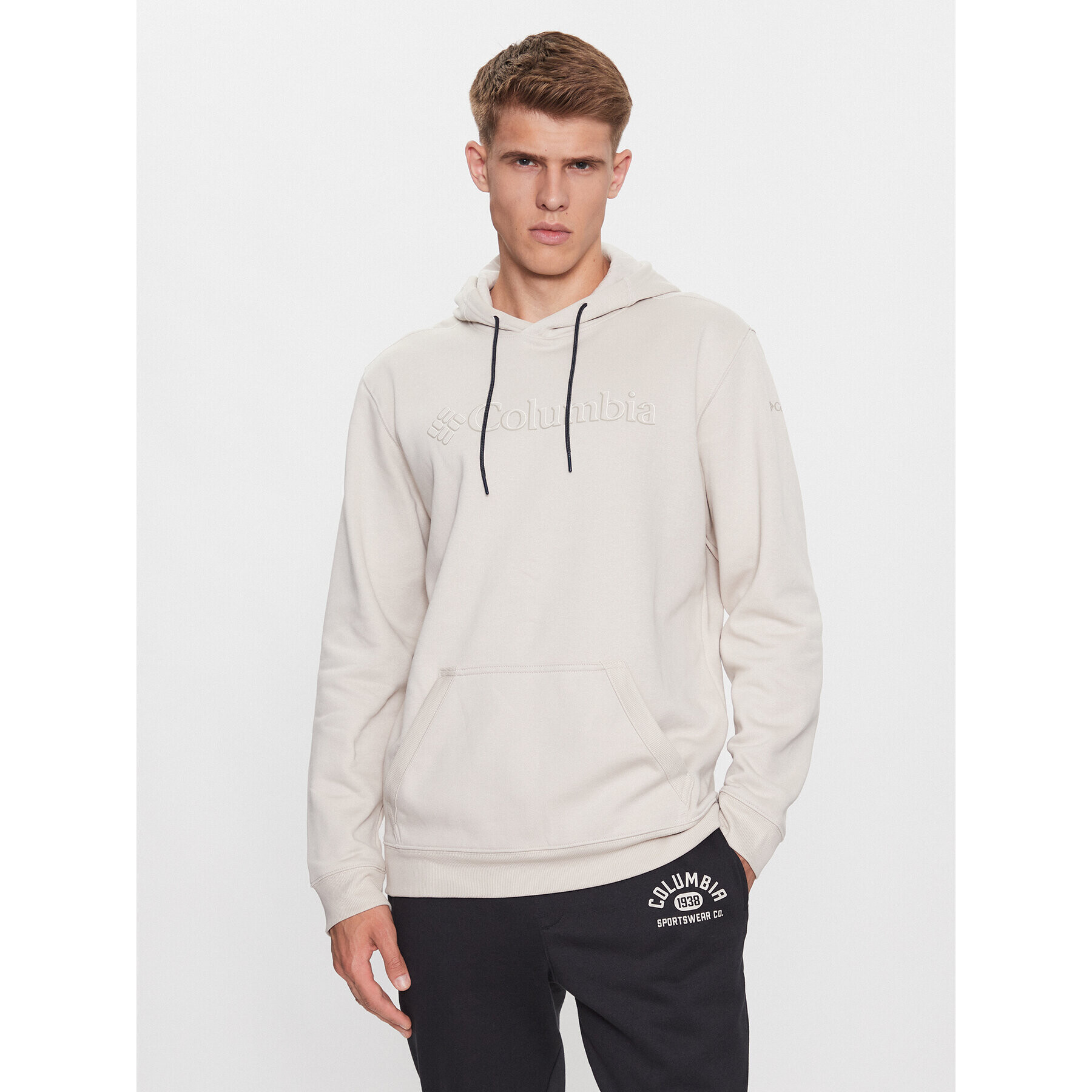 Columbia Суитшърт CSC Basic Logo™ II Hoodie Кафяв Regular Fit - Pepit.bg