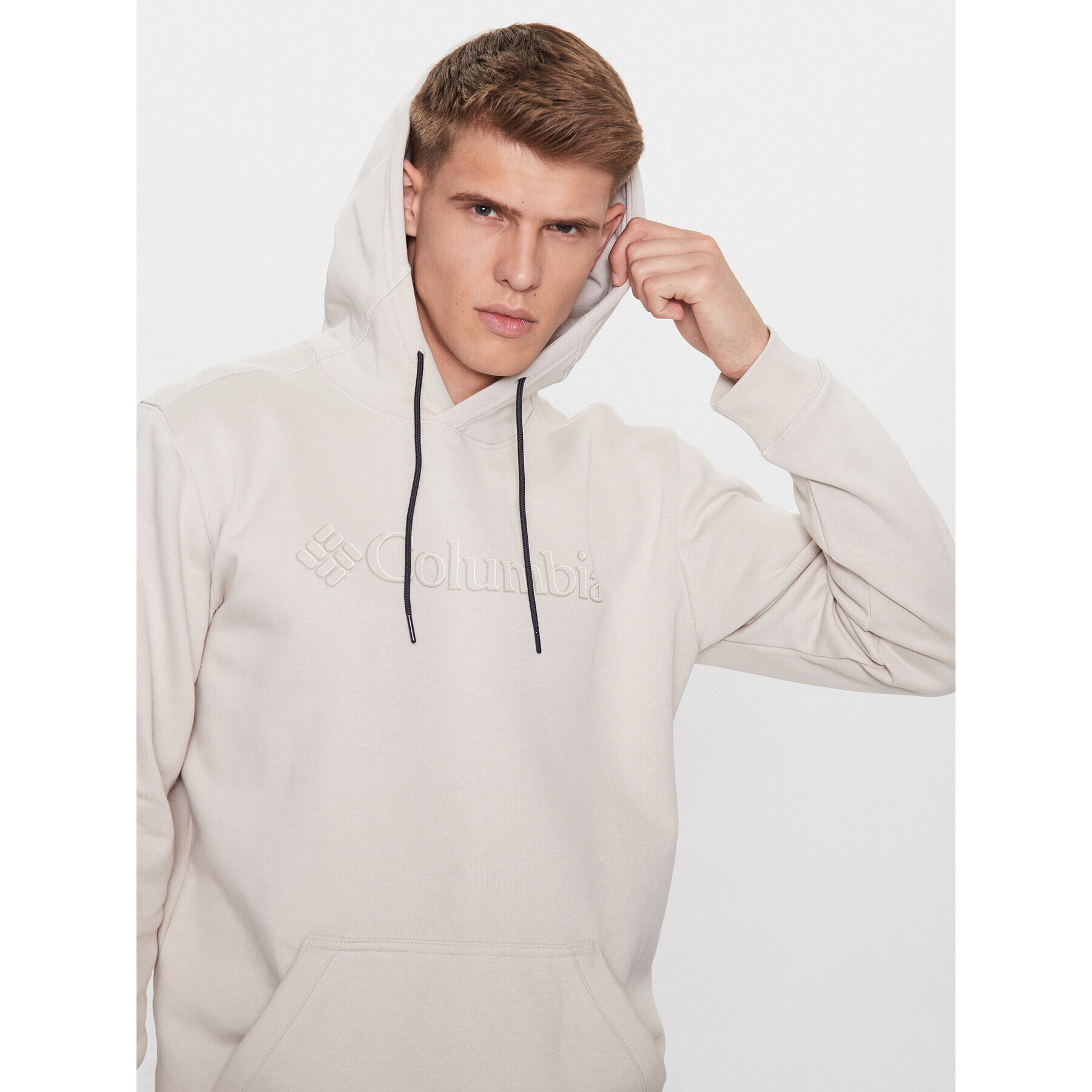 Columbia Суитшърт CSC Basic Logo™ II Hoodie Кафяв Regular Fit - Pepit.bg