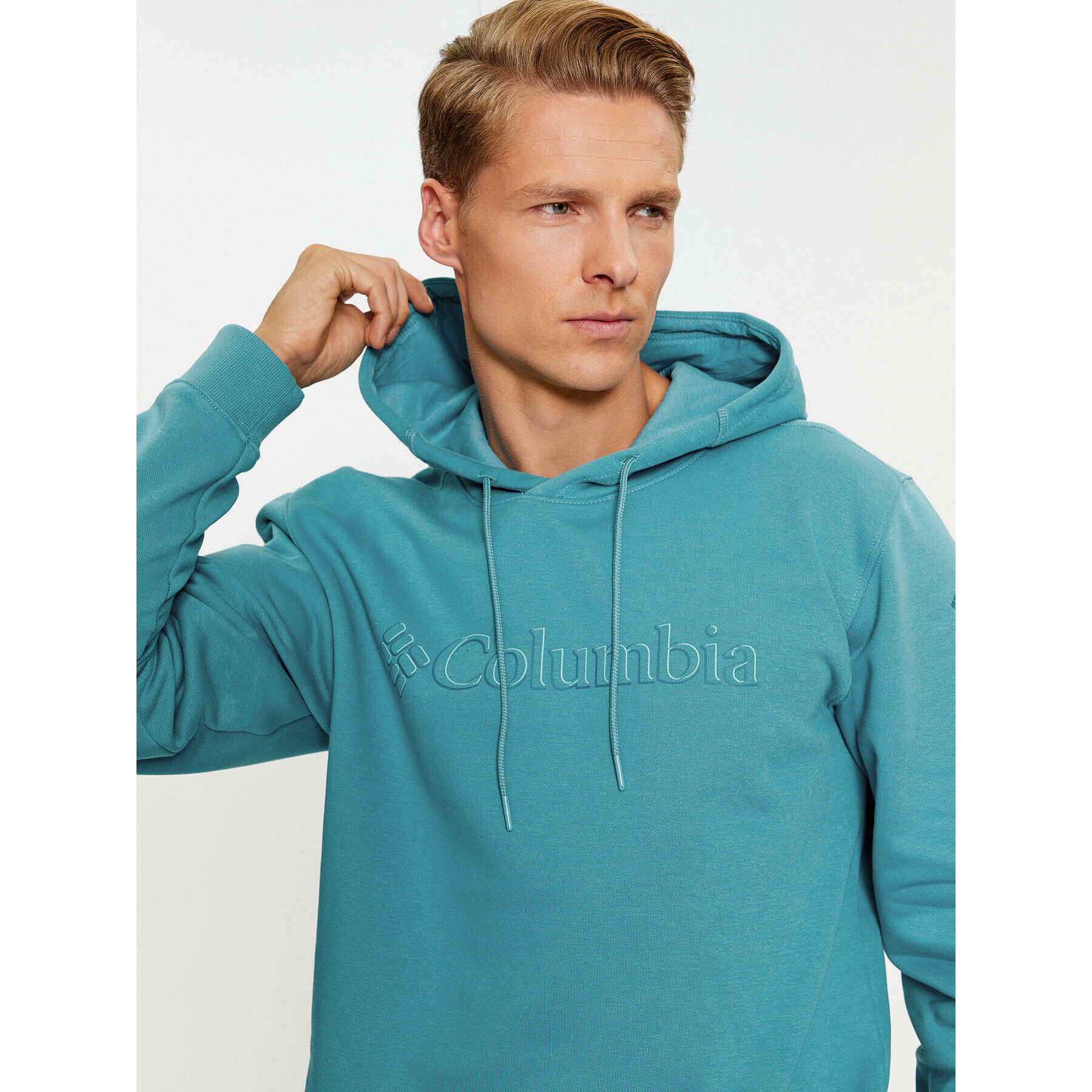 Columbia Суитшърт CSC Basic Logo™ II Hoodie Син Regular Fit - Pepit.bg