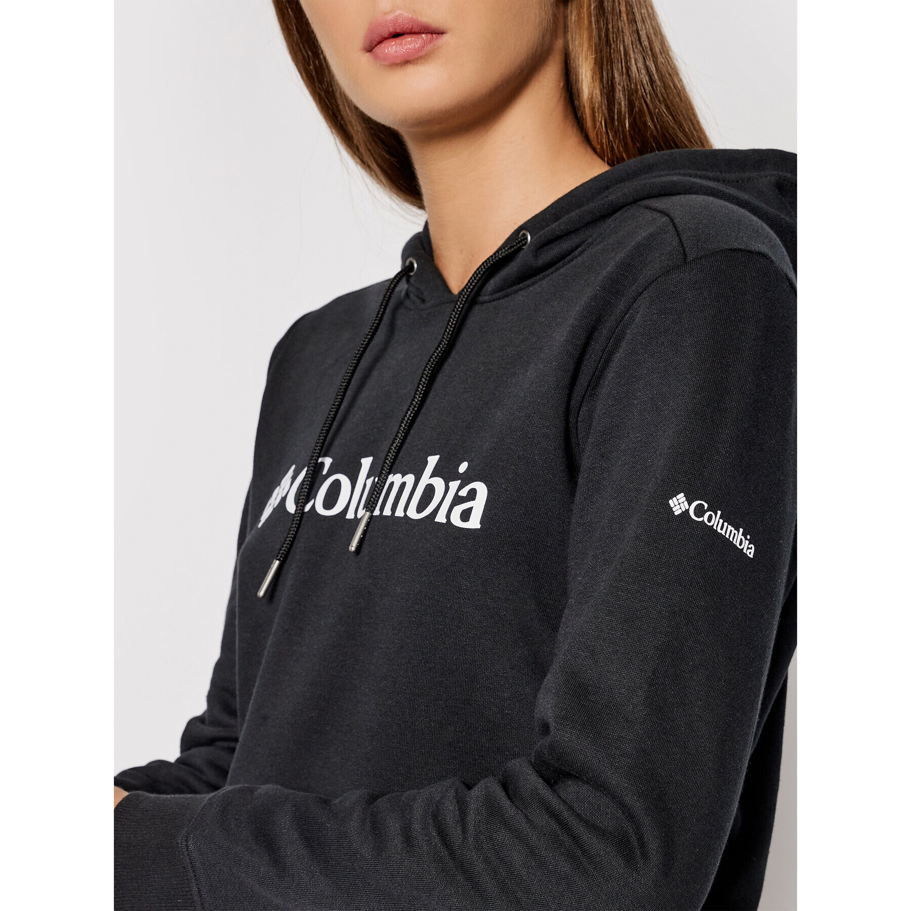 Columbia Суитшърт Logo 1895751 Черен Regular Fit - Pepit.bg