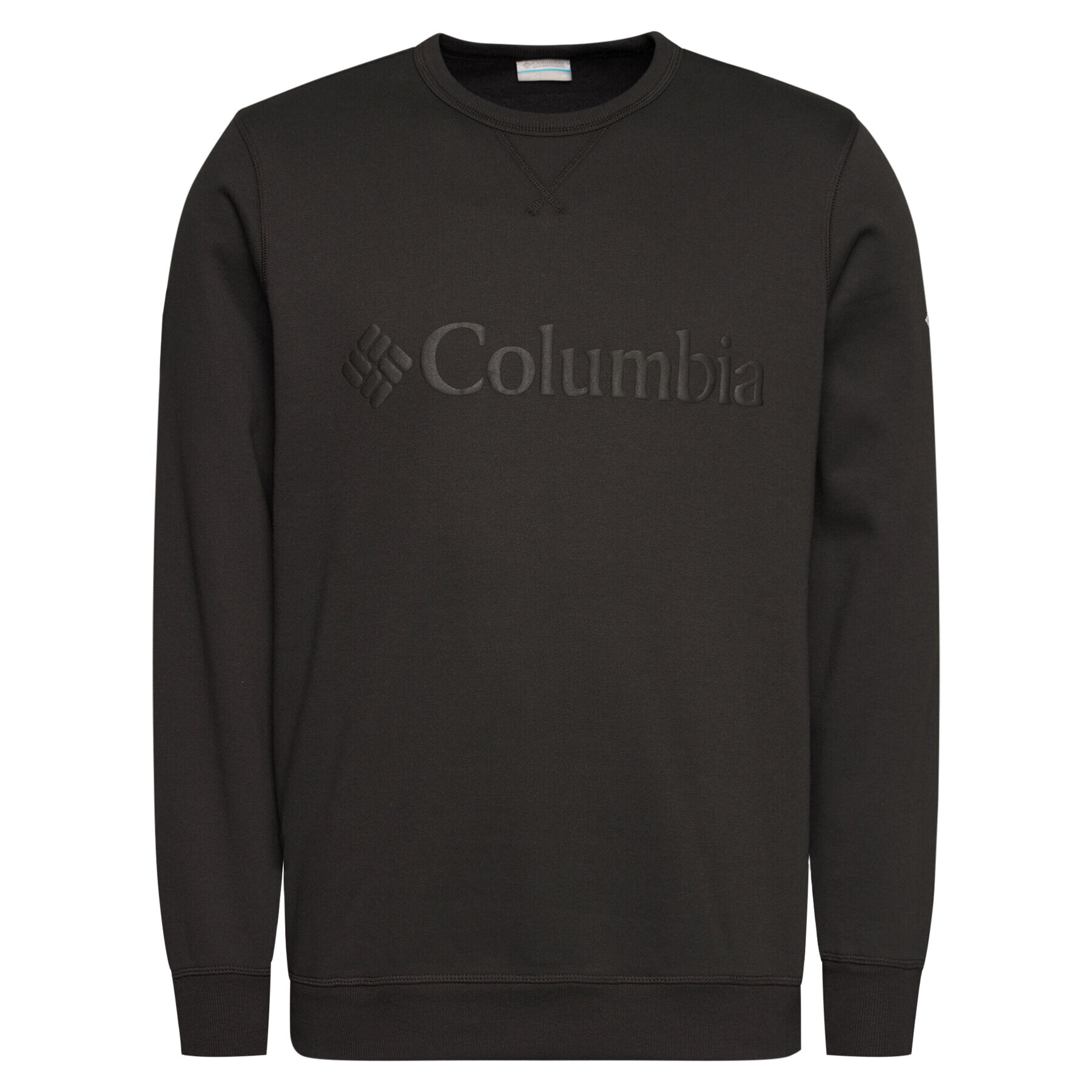 Columbia Суитшърт Logo Fleece Crew 1884931 Черен Regular Fit - Pepit.bg