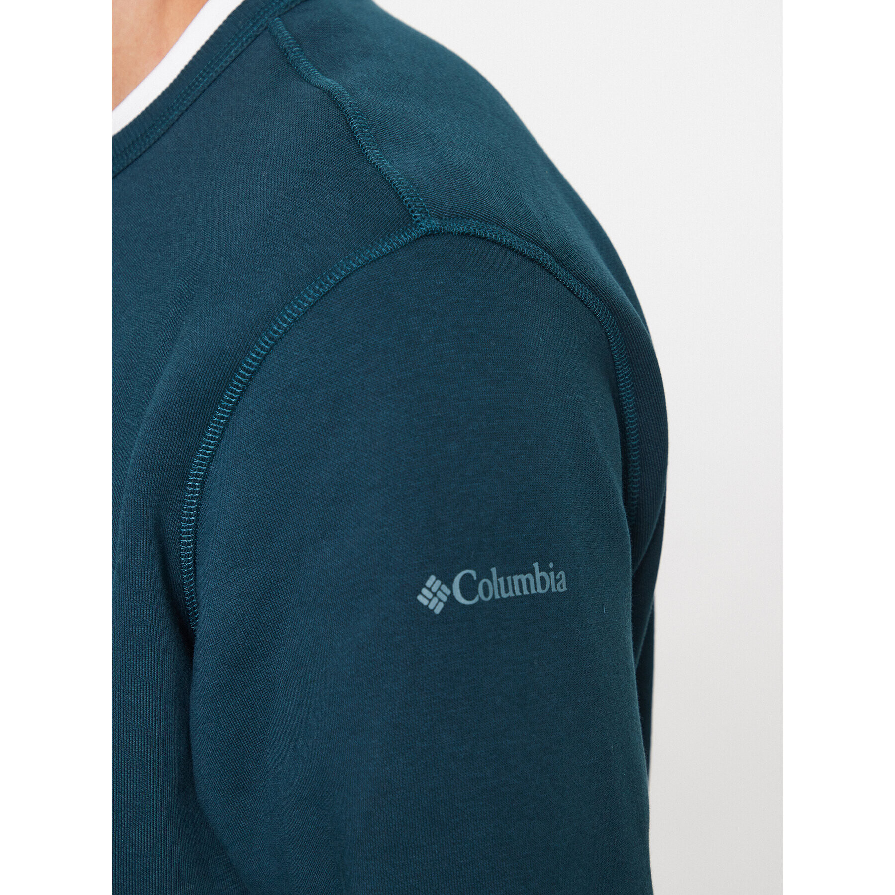 Columbia Суитшърт M Logo Fleece Crew Син Regular Fit - Pepit.bg