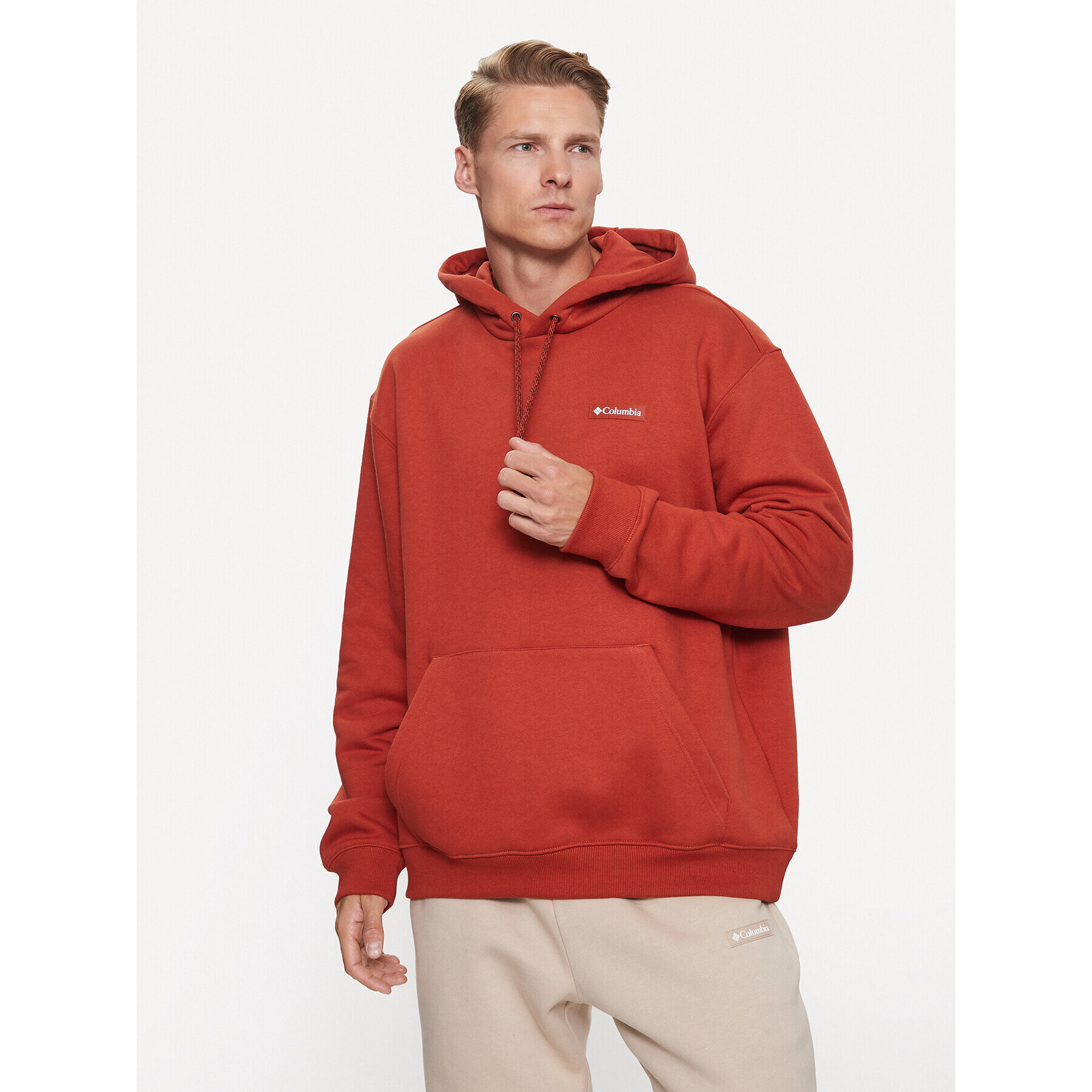 Columbia Суитшърт Marble Canyon™ Heavyweight Fleece Hoodie Оранжев Regular Fit - Pepit.bg