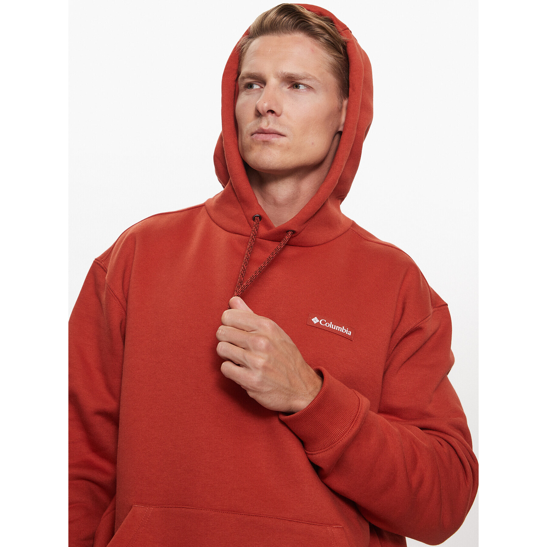 Columbia Суитшърт Marble Canyon™ Heavyweight Fleece Hoodie Оранжев Regular Fit - Pepit.bg