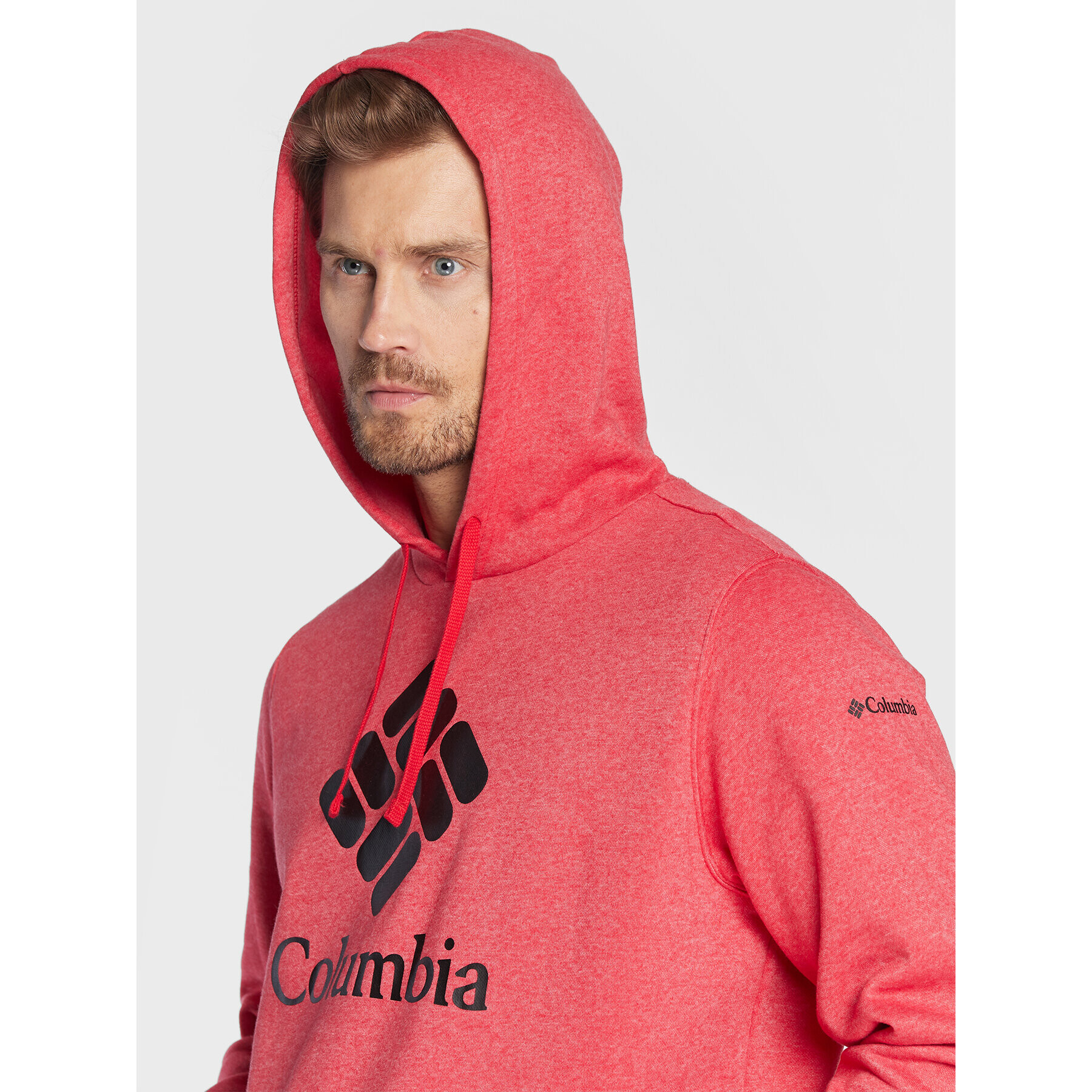 Columbia Суитшърт Trek 1957913 Червен Regular Fit - Pepit.bg