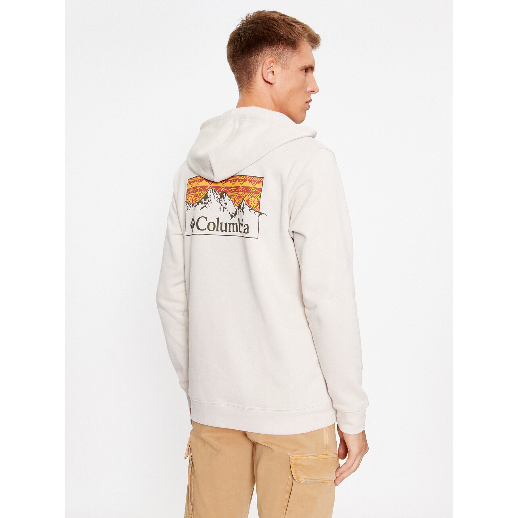 Columbia Суитшърт Trek™ Graphic Hoodie Кафяв Regular Fit - Pepit.bg