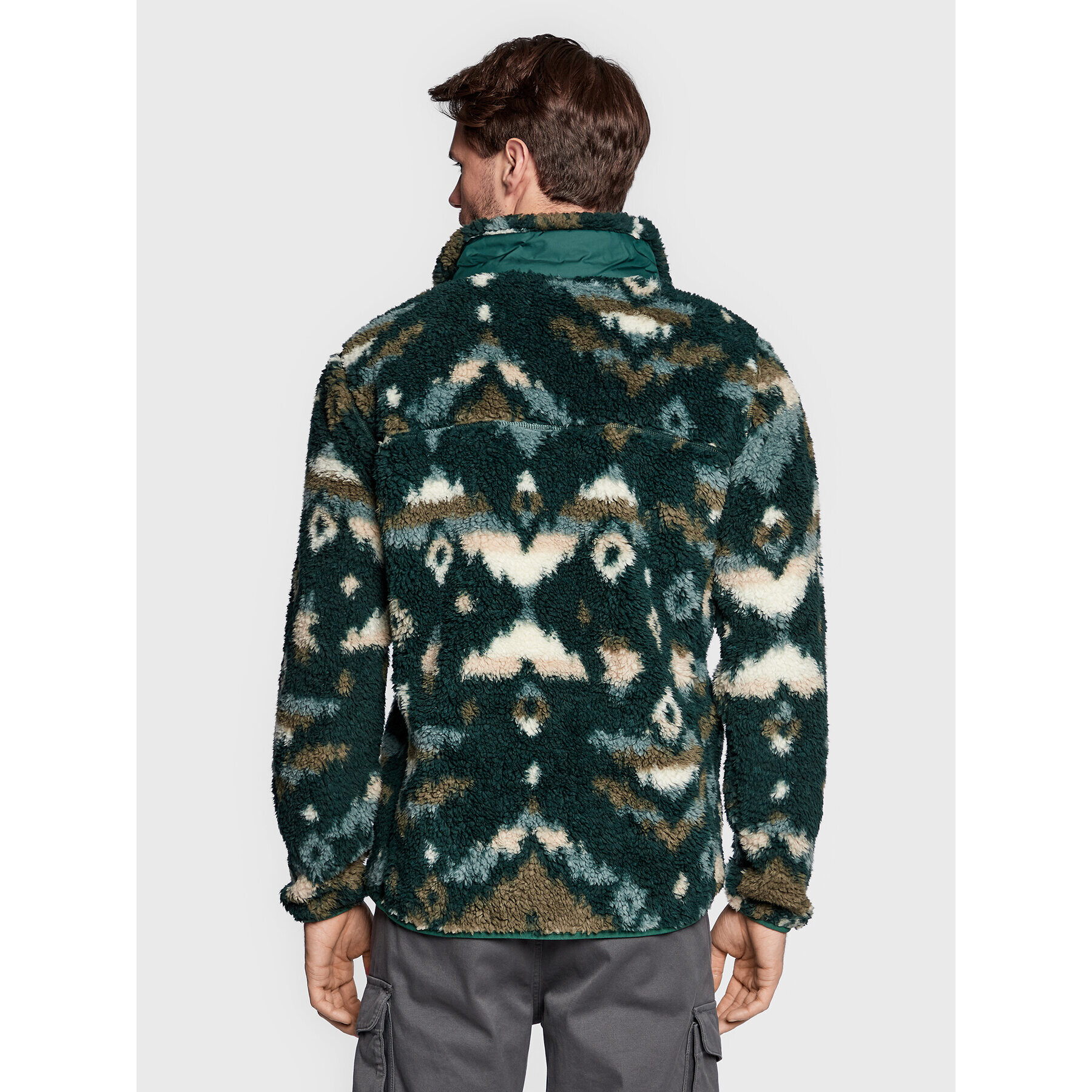 Columbia Суитшърт Winter Pass 1866565 Зелен Regular Fit - Pepit.bg