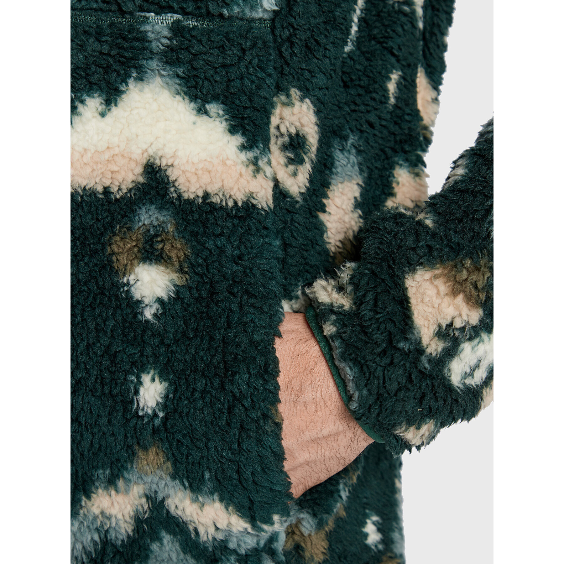 Columbia Суитшърт Winter Pass 1866565 Зелен Regular Fit - Pepit.bg