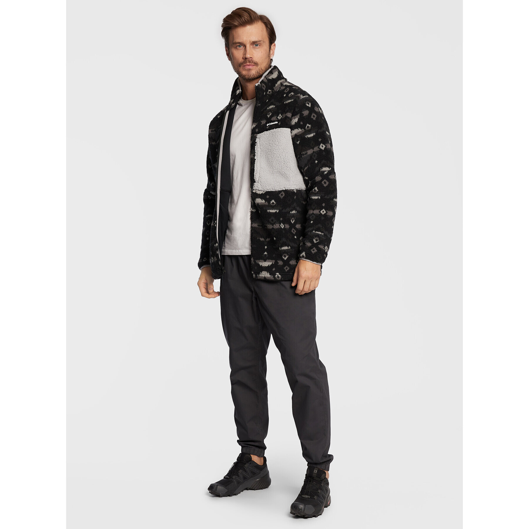 Columbia Текстилни панталони Rapid Rivers 2037911 Сив Regular Fit - Pepit.bg