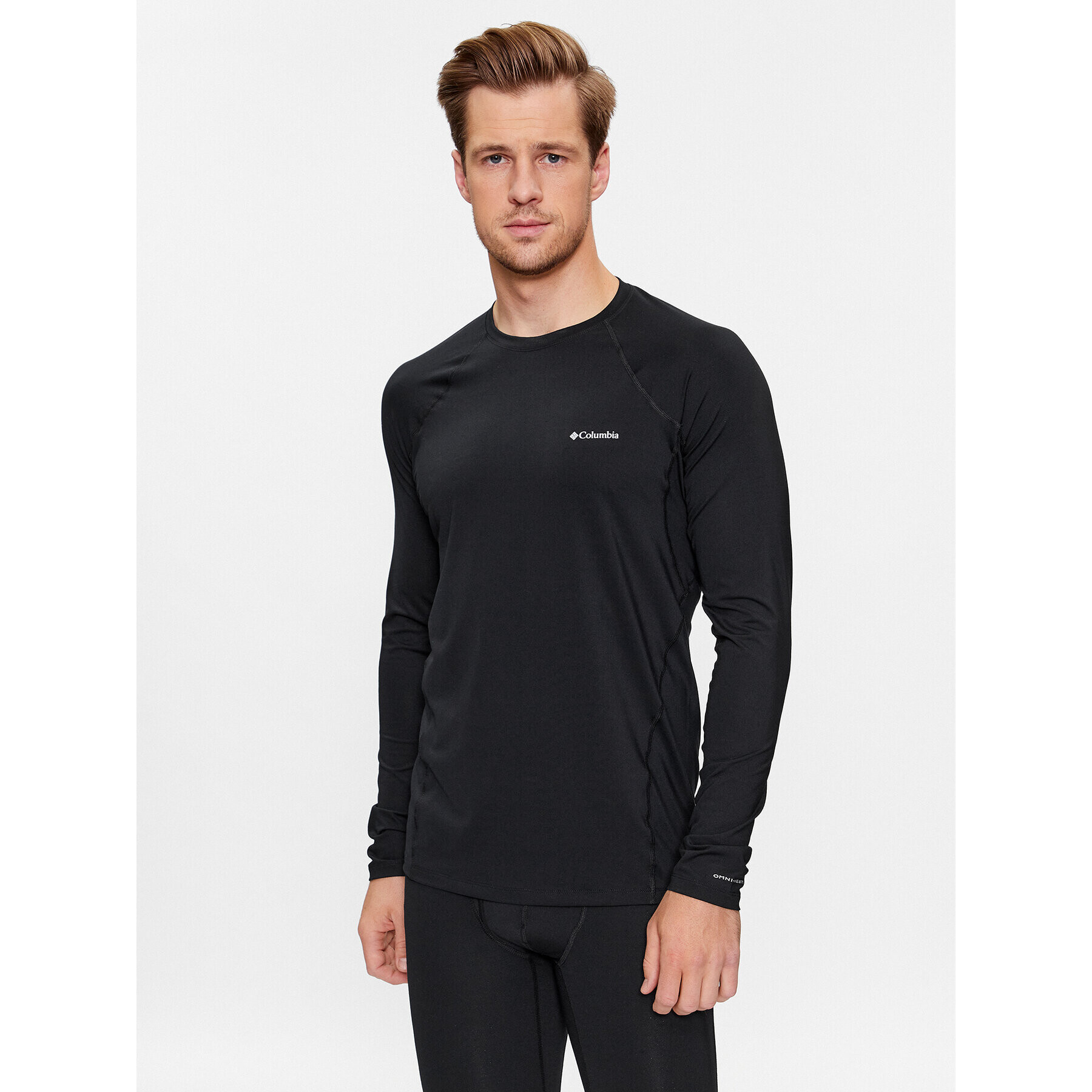 Columbia Термооблекло горна част Midweight Stretch Long Sleeve Top Черен Regular Fit - Pepit.bg