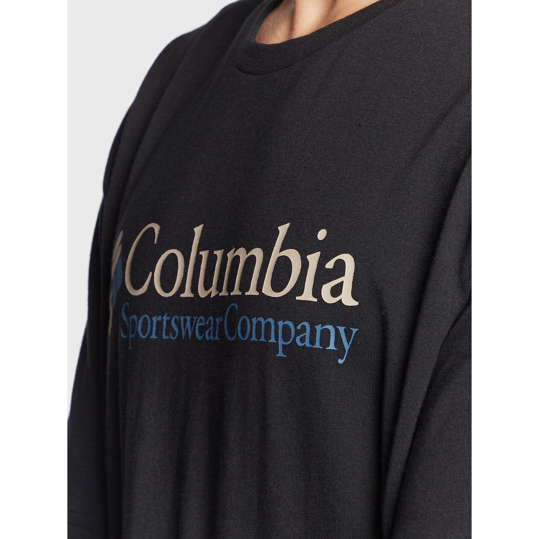 Columbia Тишърт Csc BAsic Logo 1680053 Черен Regular Fit - Pepit.bg