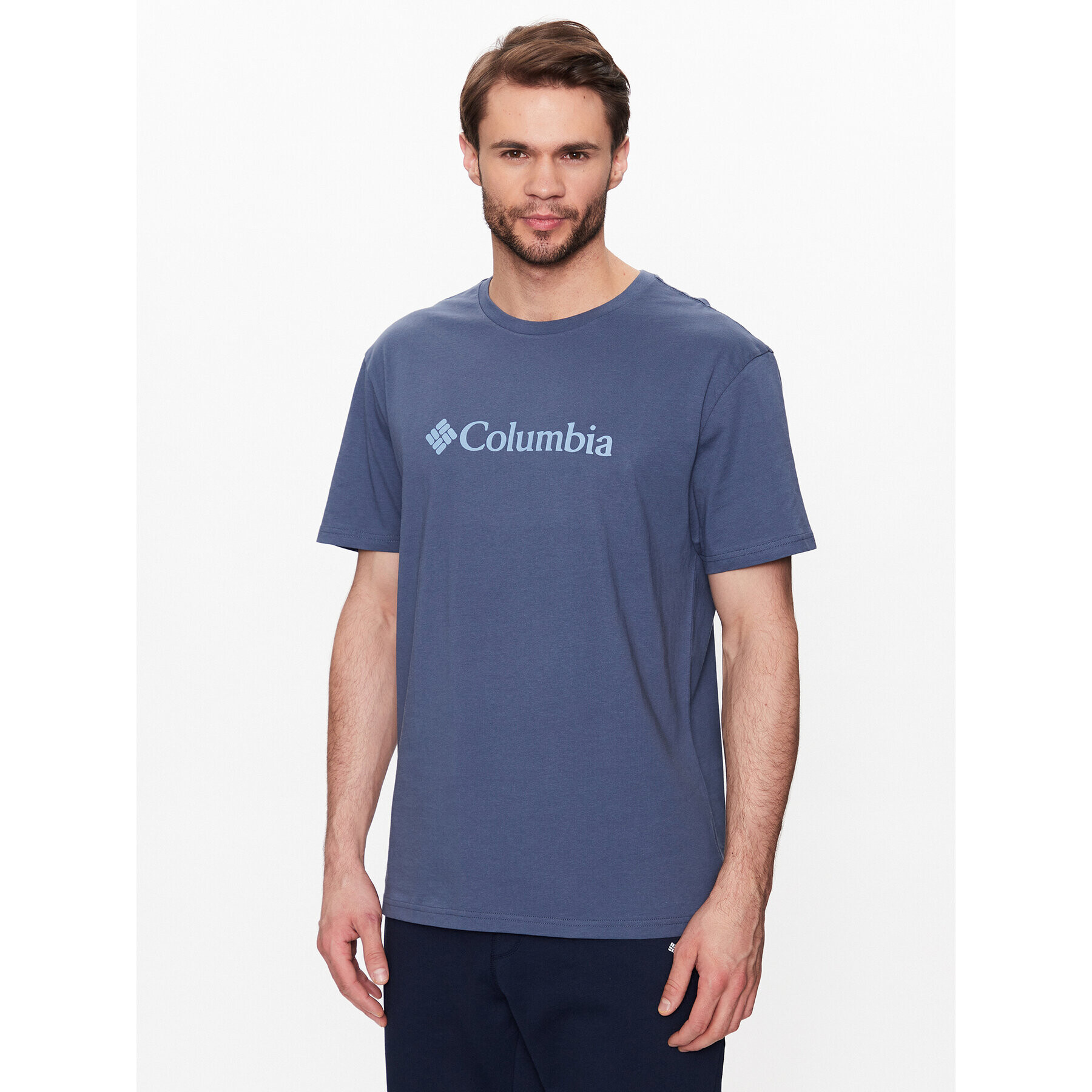 Columbia Тишърт Csc Basic Logo™ 1680053 Син Regular Fit - Pepit.bg