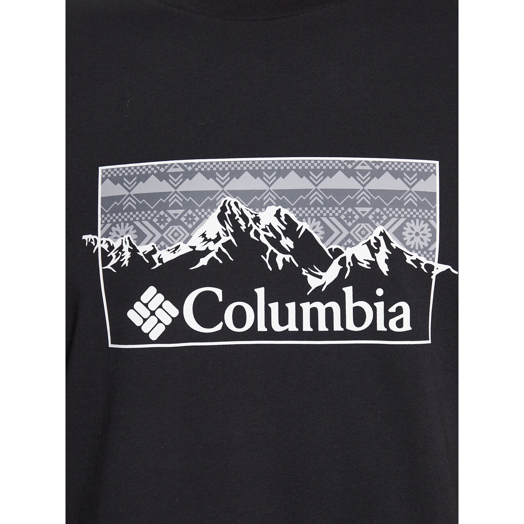 Columbia Тишърт CSC™ Seasonal Logo Tee Черен Regular Fit - Pepit.bg