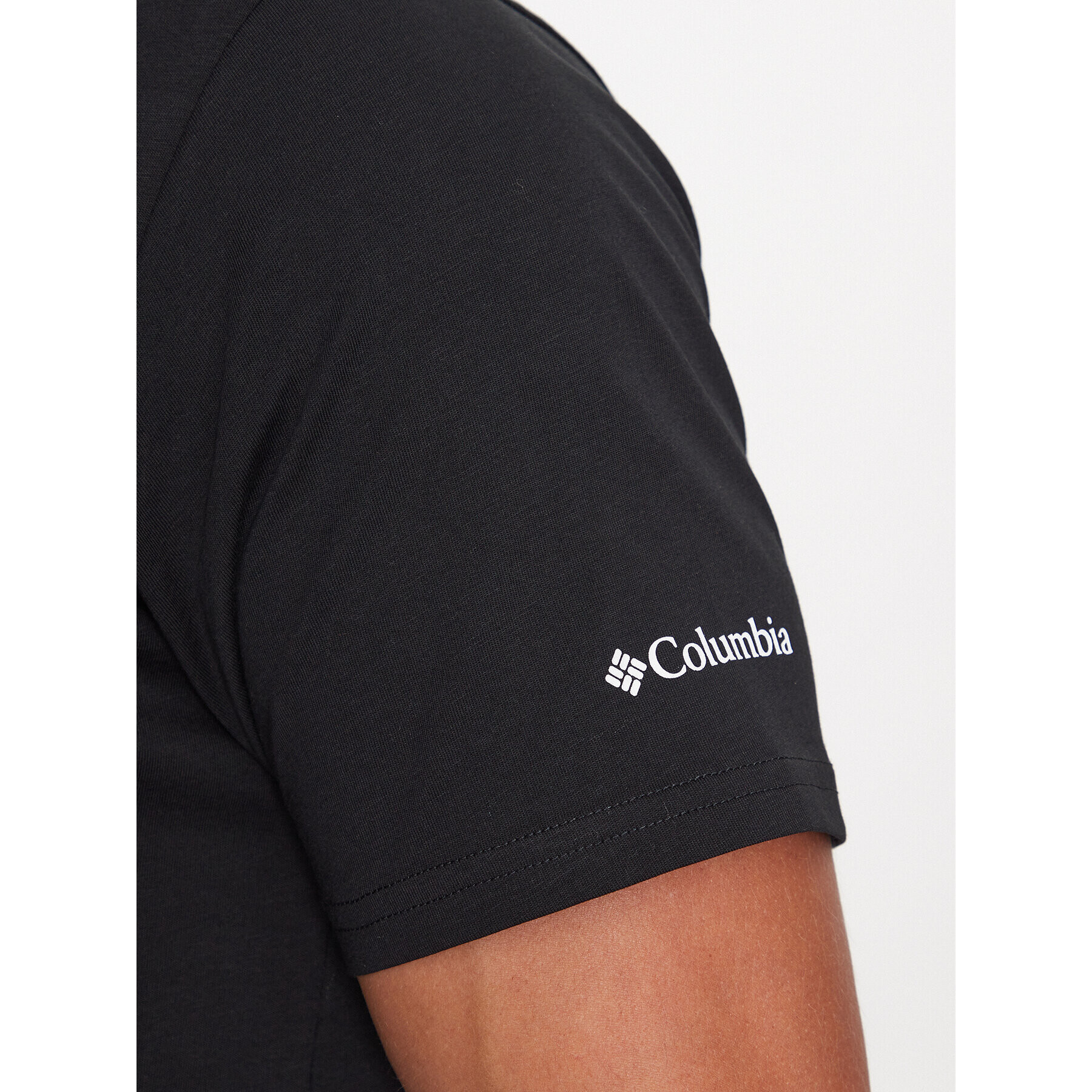 Columbia Тишърт CSC™ Seasonal Logo Tee Черен Regular Fit - Pepit.bg