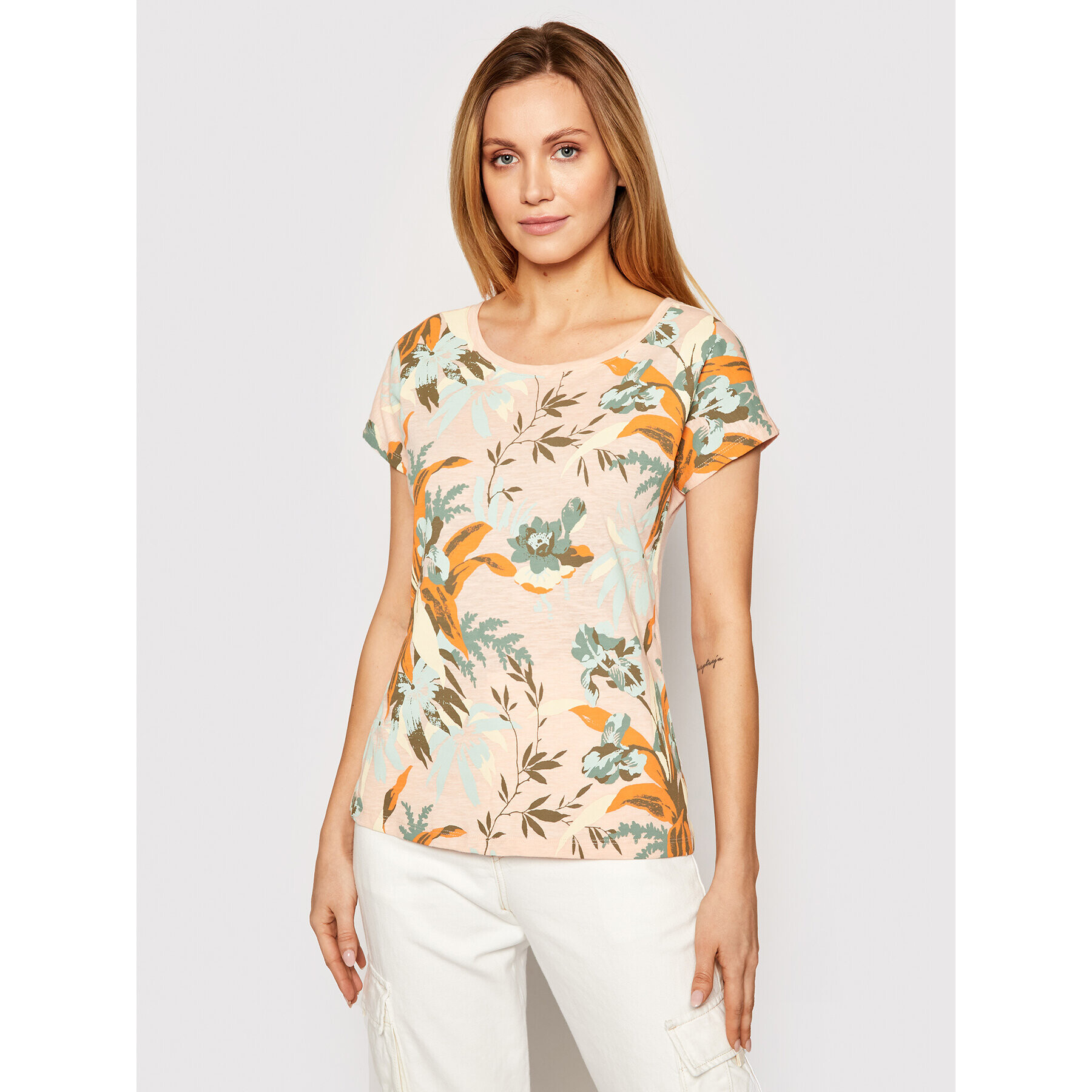 Columbia Тишърт High Dune 1885964 Оранжев Regular Fit - Pepit.bg