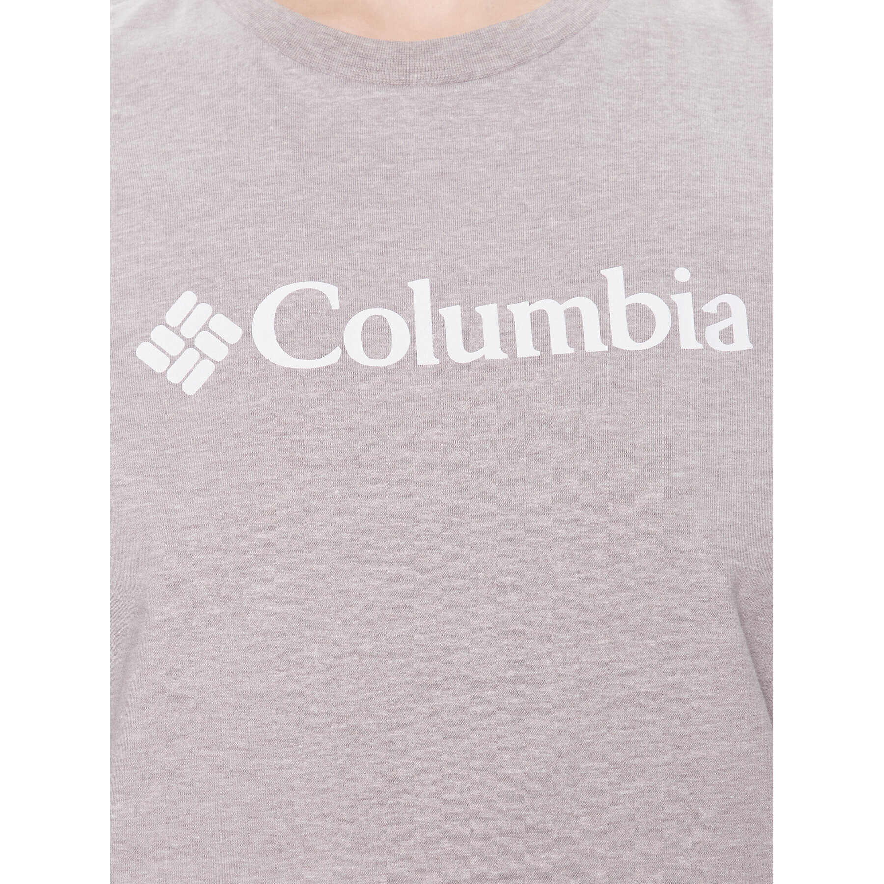 Columbia Тишърт North Casades 1930051 Сив Cropped Fit - Pepit.bg