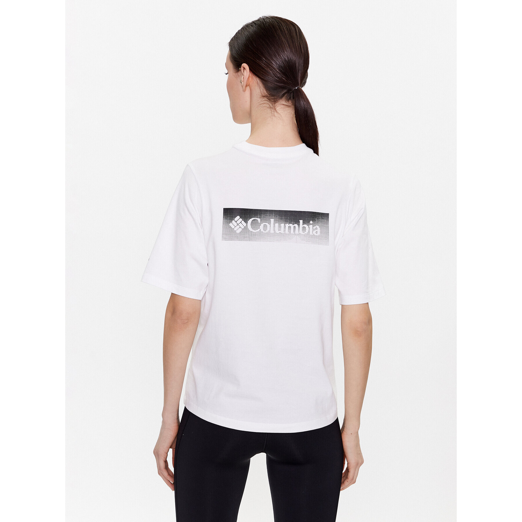 Columbia Тишърт North Casades 1992085 Бял Relaxed Fit - Pepit.bg