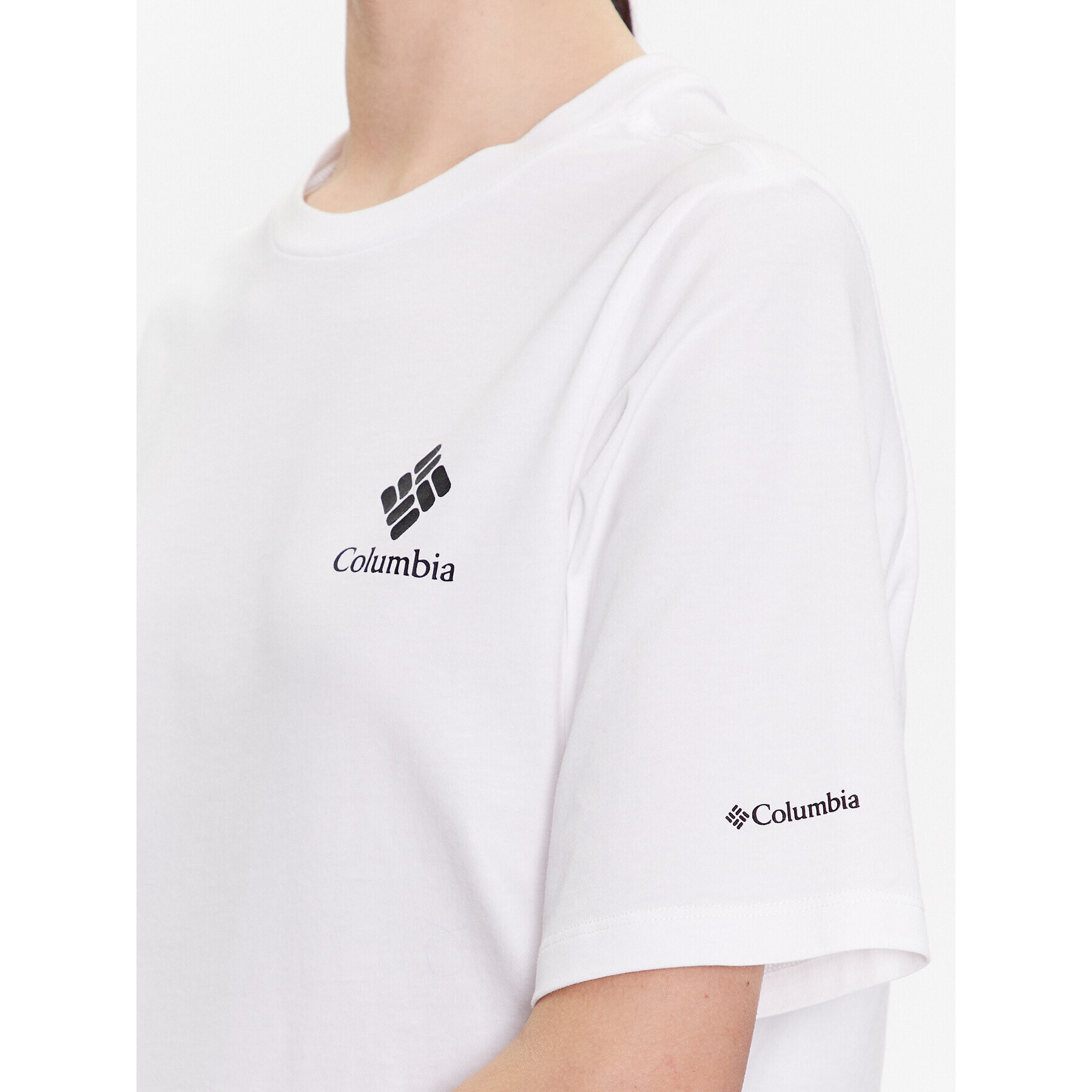 Columbia Тишърт North Casades 1992085 Бял Relaxed Fit - Pepit.bg