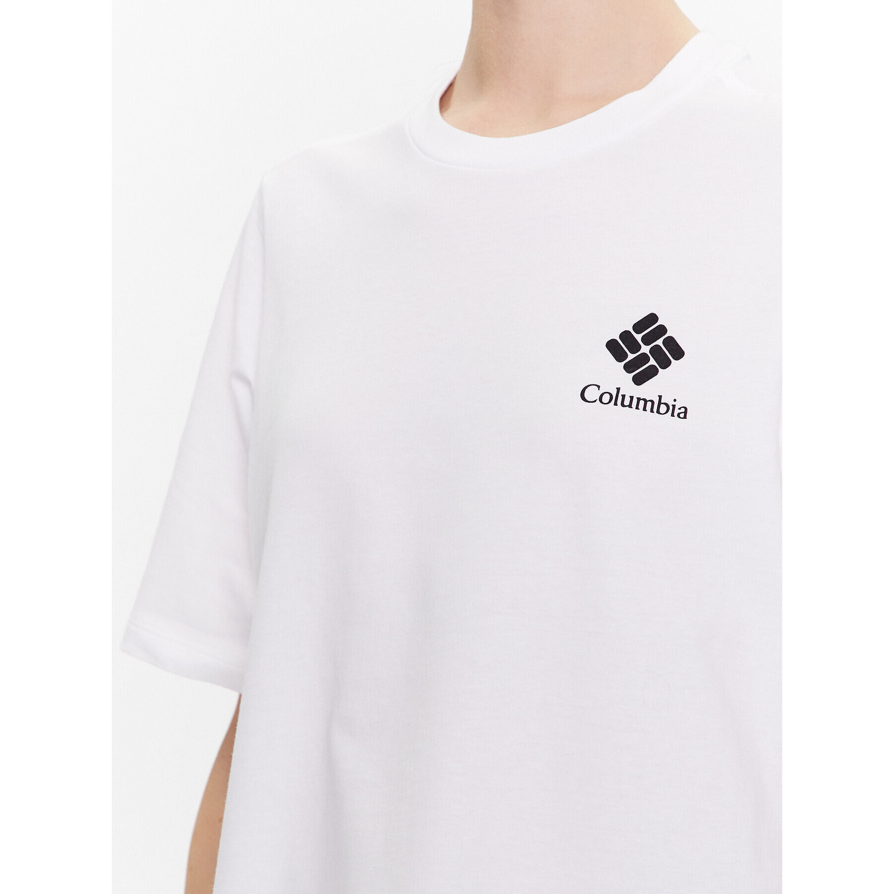 Columbia Тишърт North Casades 1992085 Бял Relaxed Fit - Pepit.bg