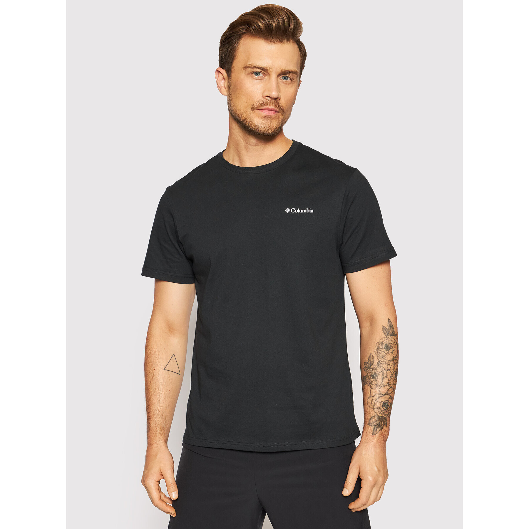 Columbia Тишърт North Cascades™ 1834041 Черен Regular Fit - Pepit.bg