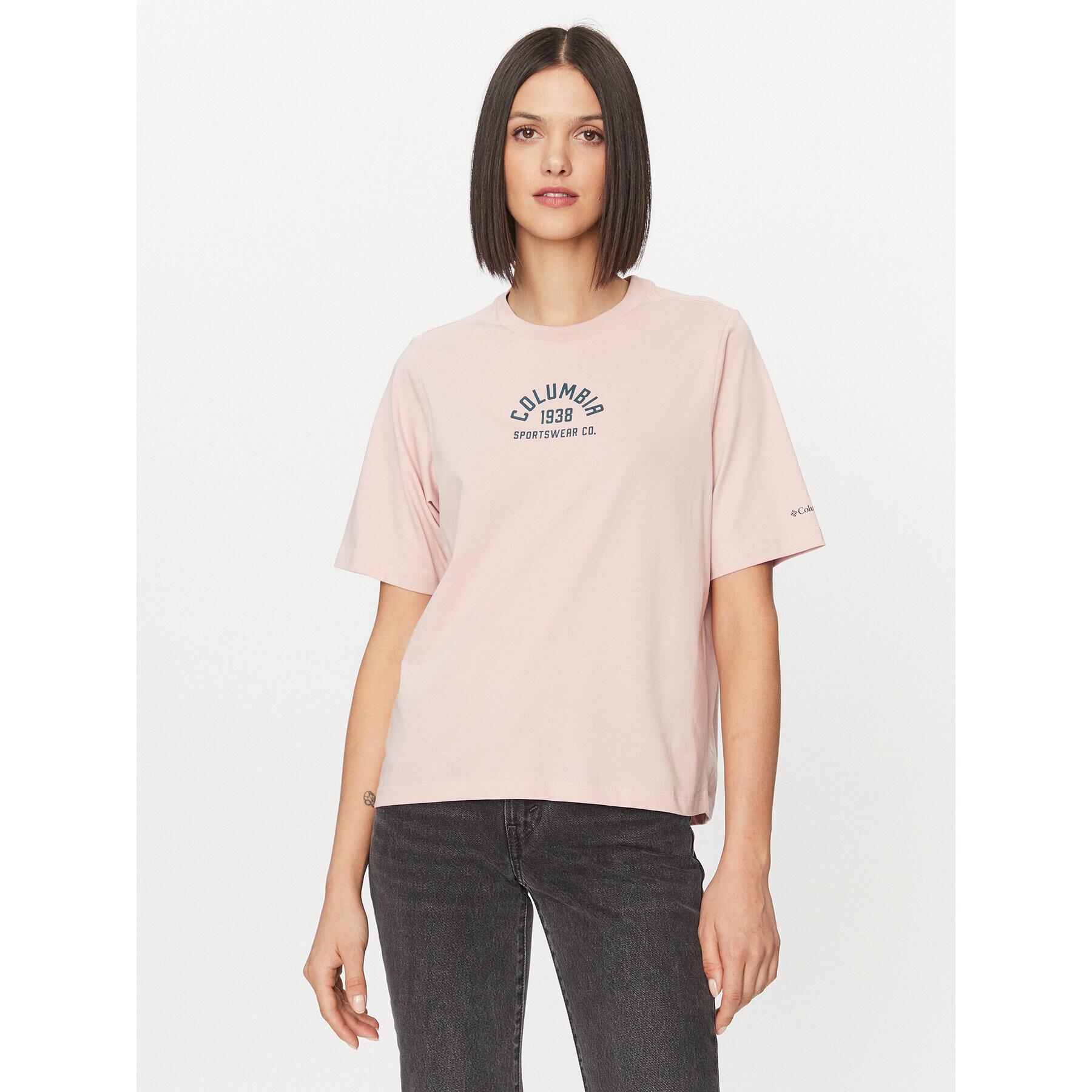 Columbia Тишърт North Cascades™ Relaxed Tee Червен Regular Fit - Pepit.bg