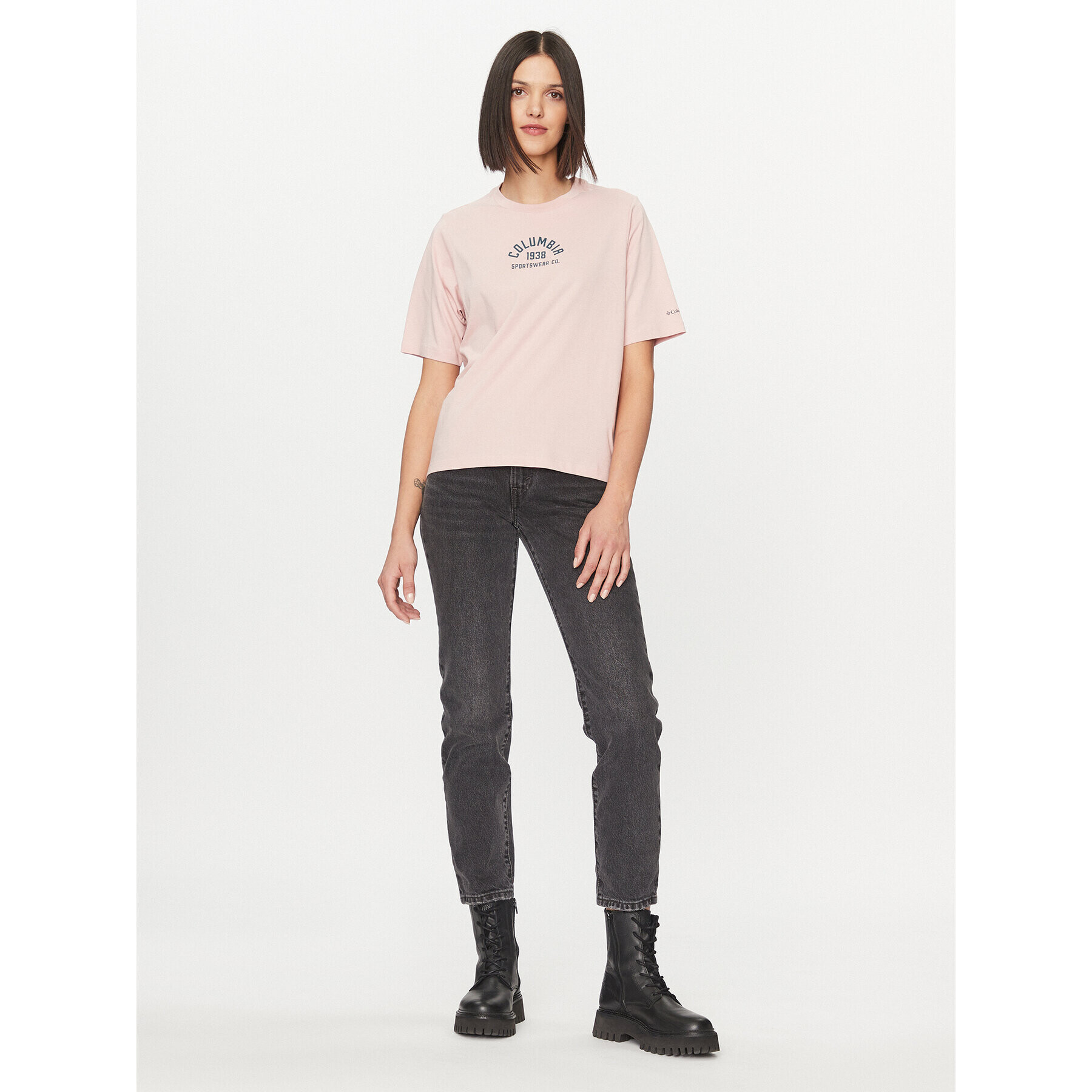 Columbia Тишърт North Cascades™ Relaxed Tee Червен Regular Fit - Pepit.bg