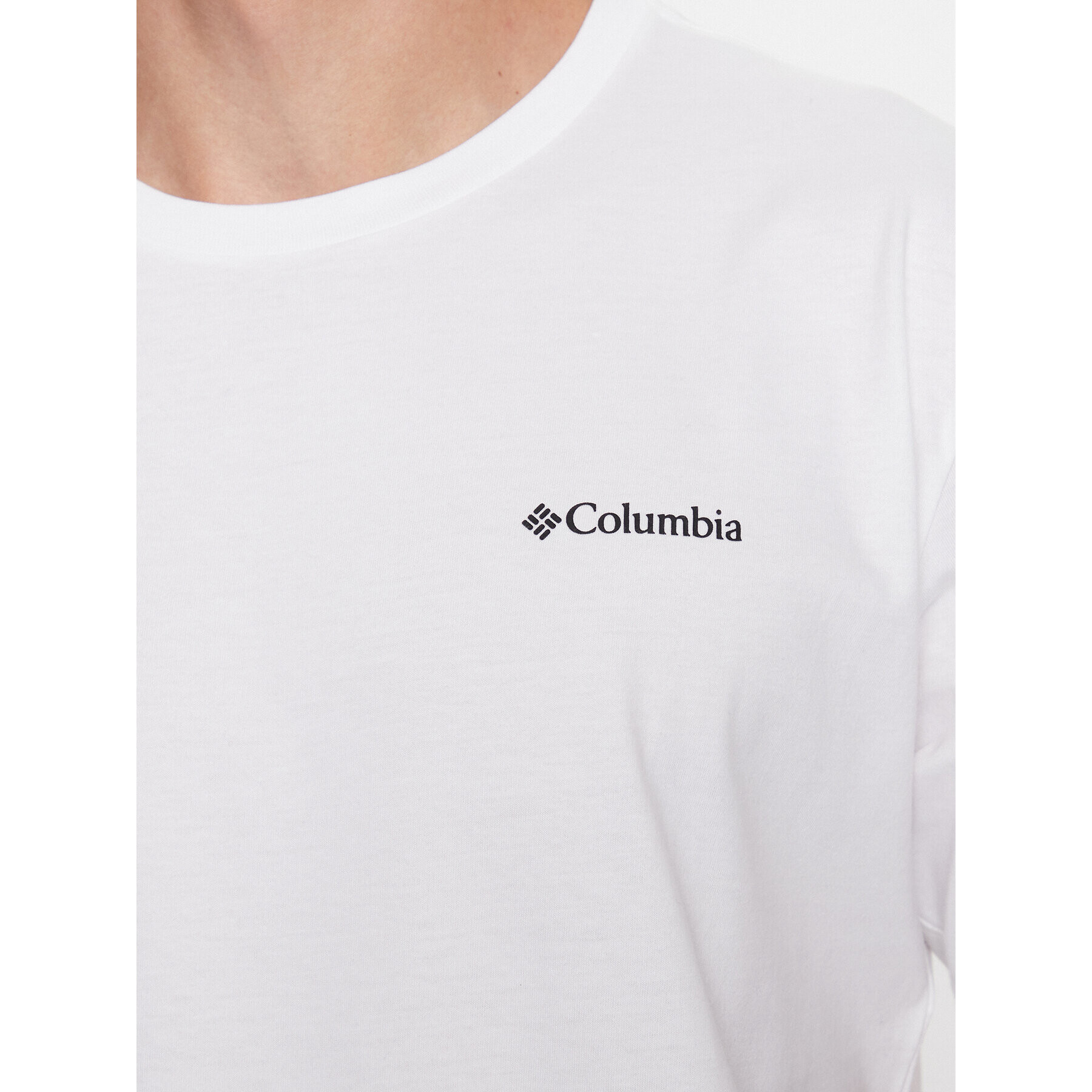 Columbia Тишърт North Cascades™ Short Sleeve Tee Бял Regular Fit - Pepit.bg