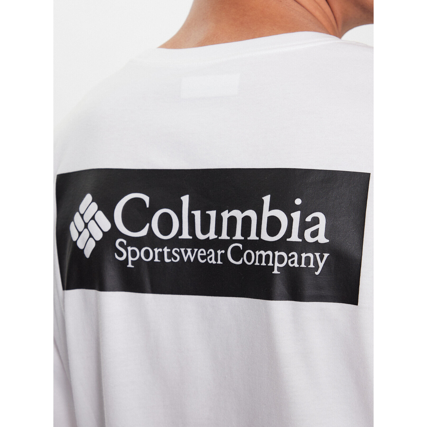 Columbia Тишърт North Cascades™ Short Sleeve Tee Бял Regular Fit - Pepit.bg