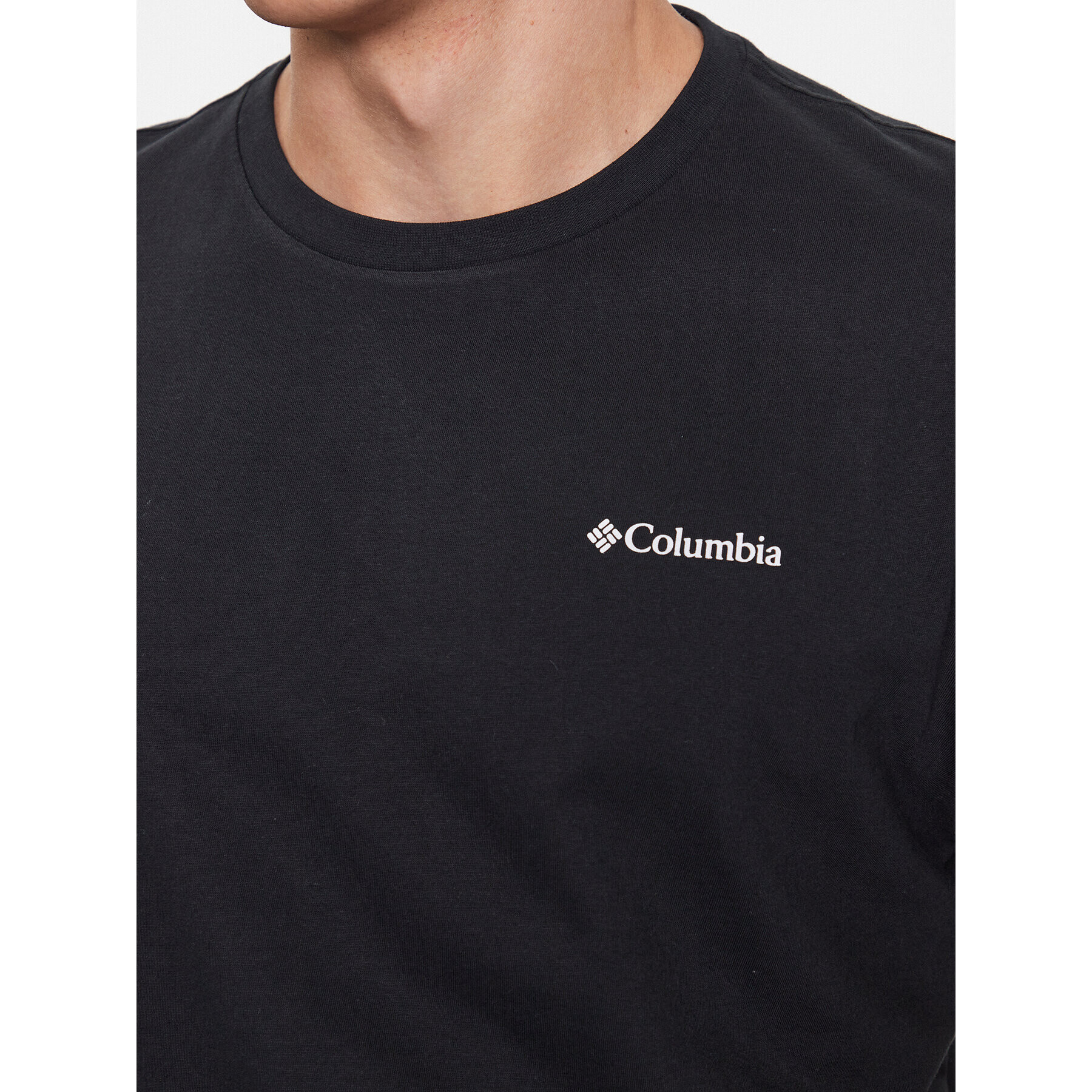 Columbia Тишърт North Cascades™ Short Sleeve Tee Черен Regular Fit - Pepit.bg