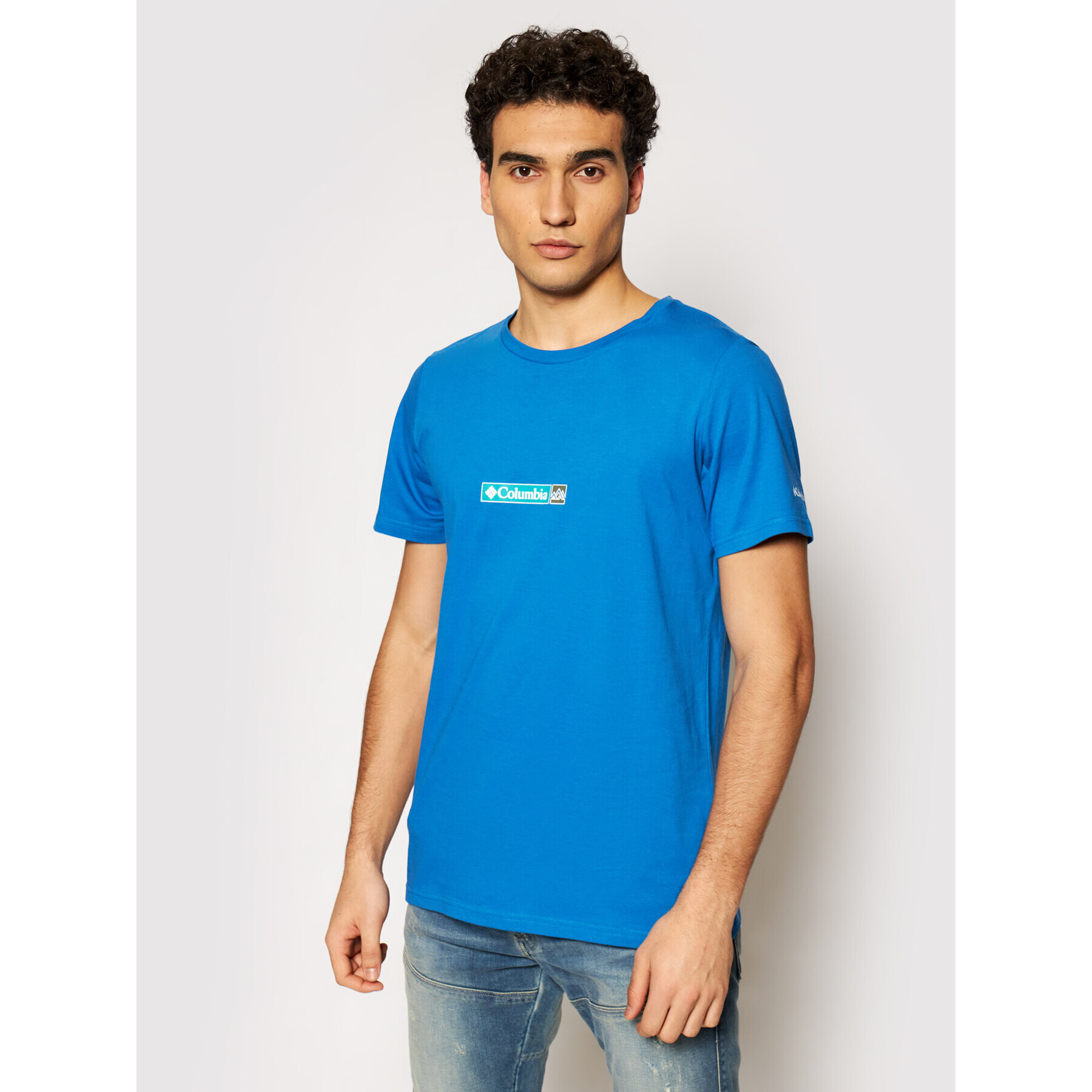 Columbia Тишърт Rapid Ridge 1934824 Син Regular Fit - Pepit.bg