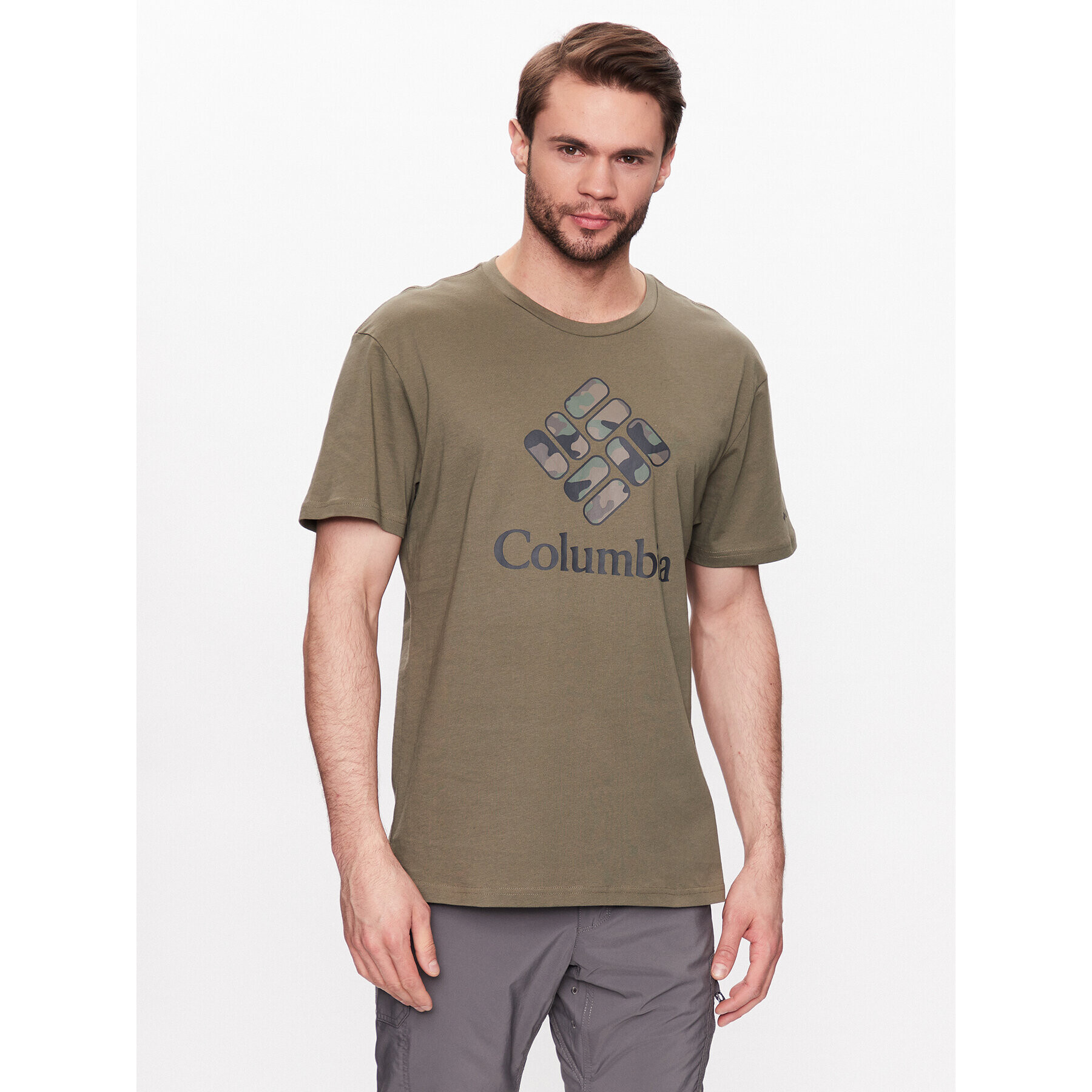 Columbia Тишърт Rapid Ridge ™ Graphic 1888813 Зелен Regular Fit - Pepit.bg